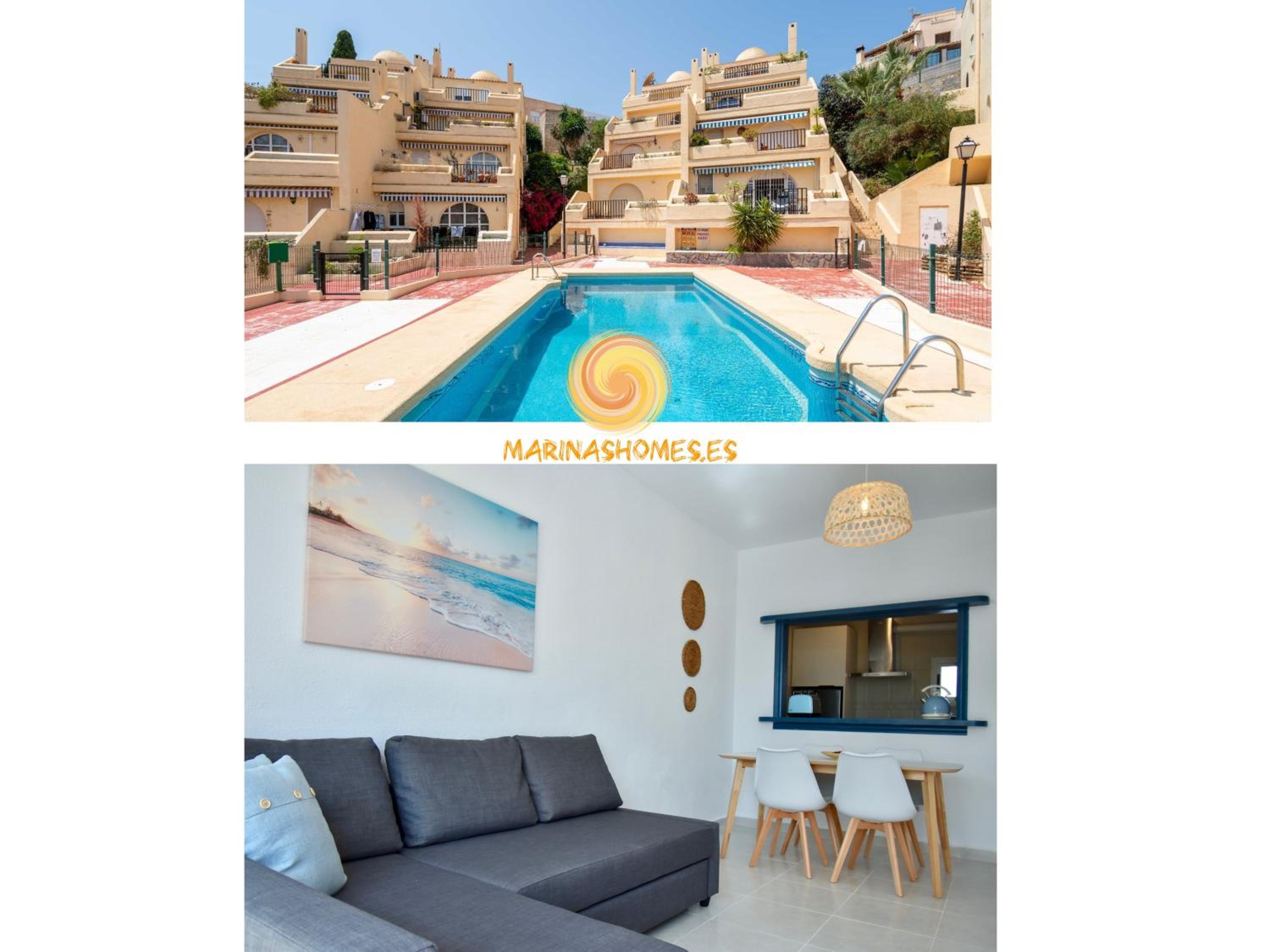 Apartamento de dos habitaciones