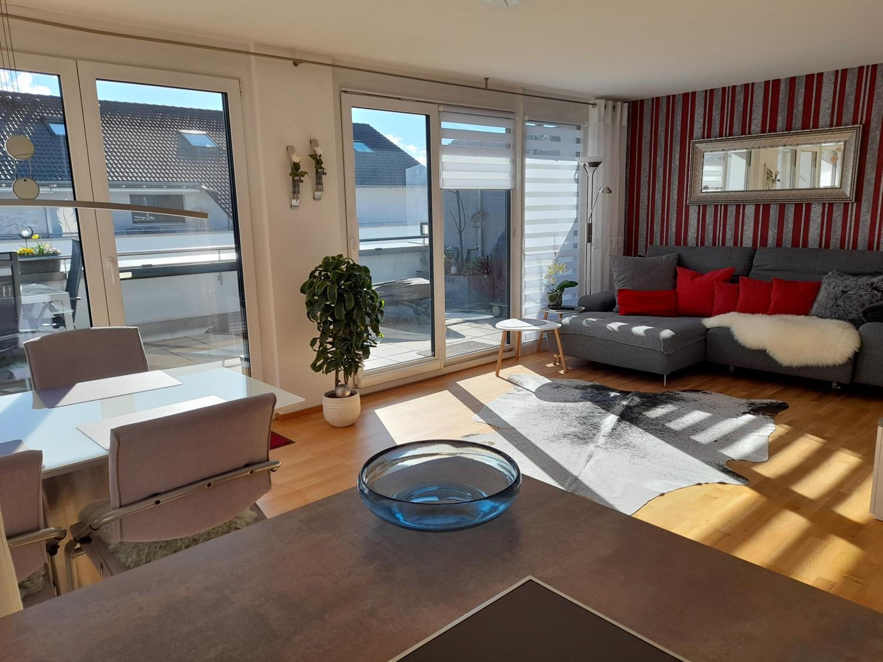 Two-Bedroom Deluxe Apartment with Garden View