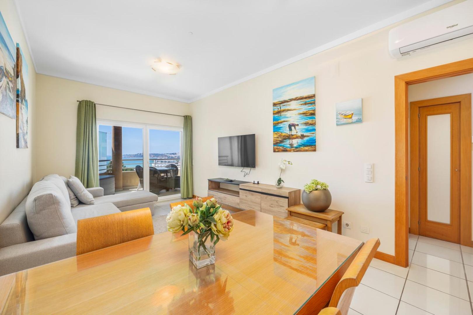One-Bedroom Apartment with Balcony and Sea View
