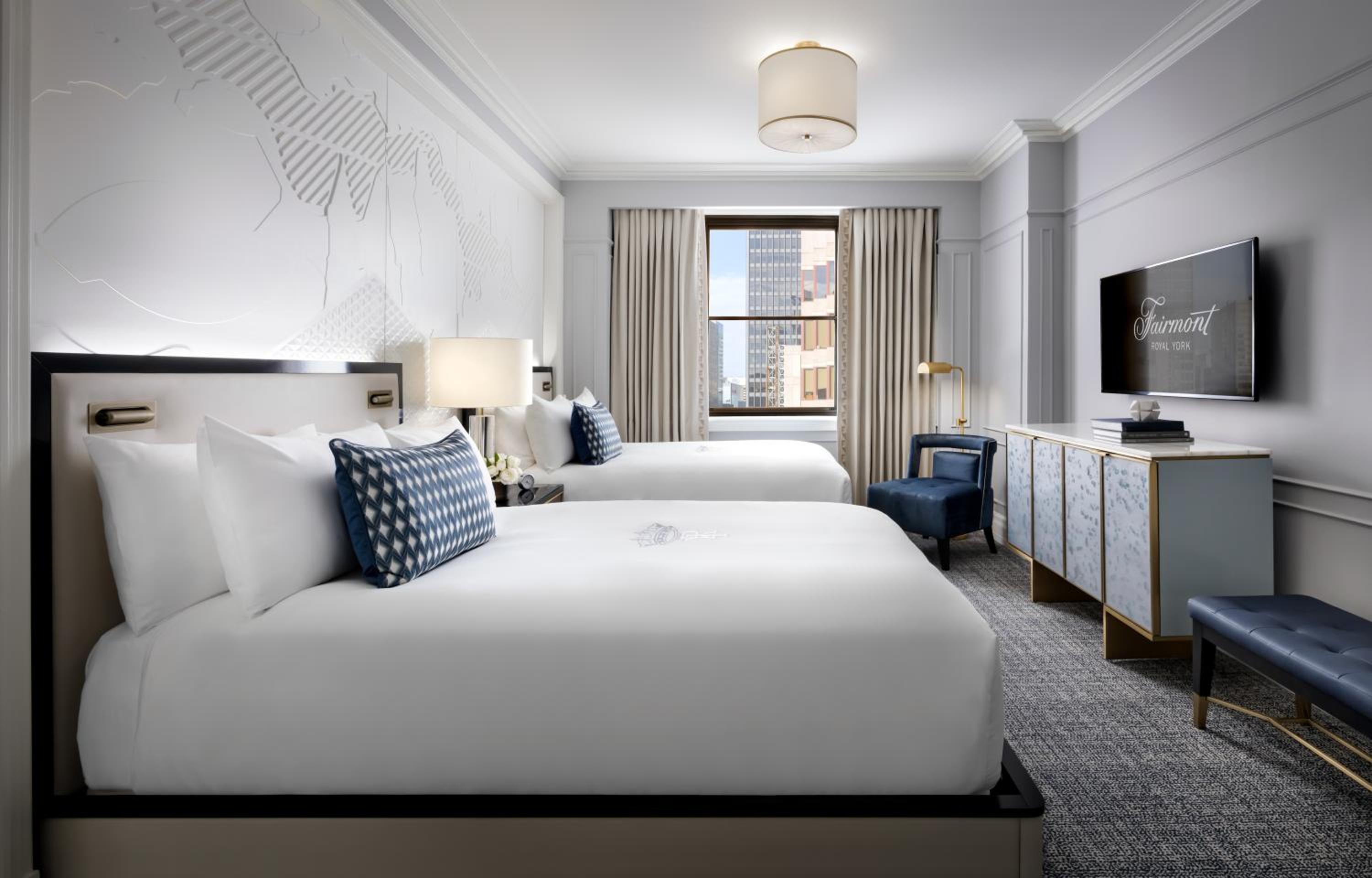 Fairmont Gold Room with Two Double Bed - Nonsmoking - Photo 1