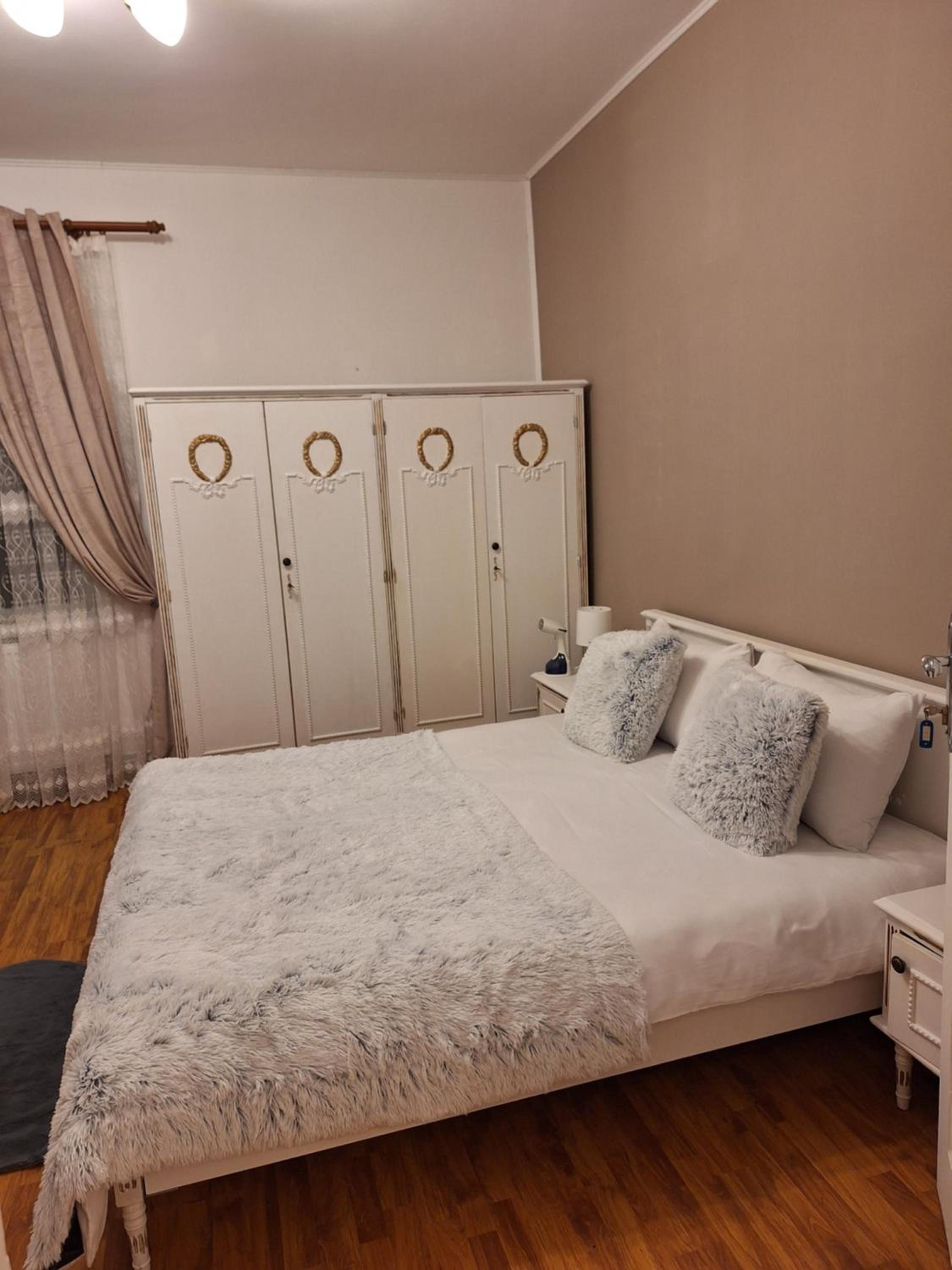 Three-Bedroom Apartment with Park View