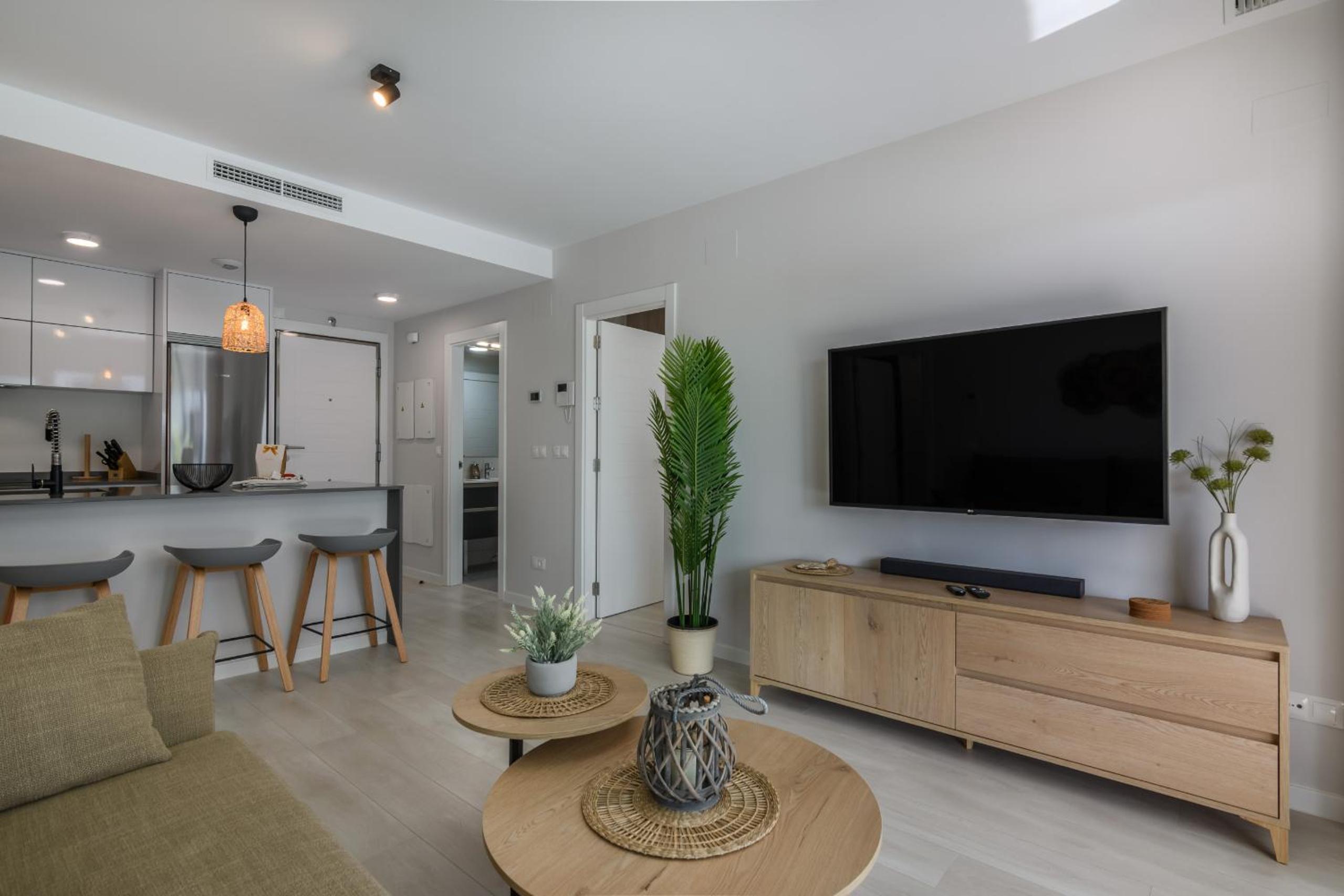 Apartamento de dos habitaciones