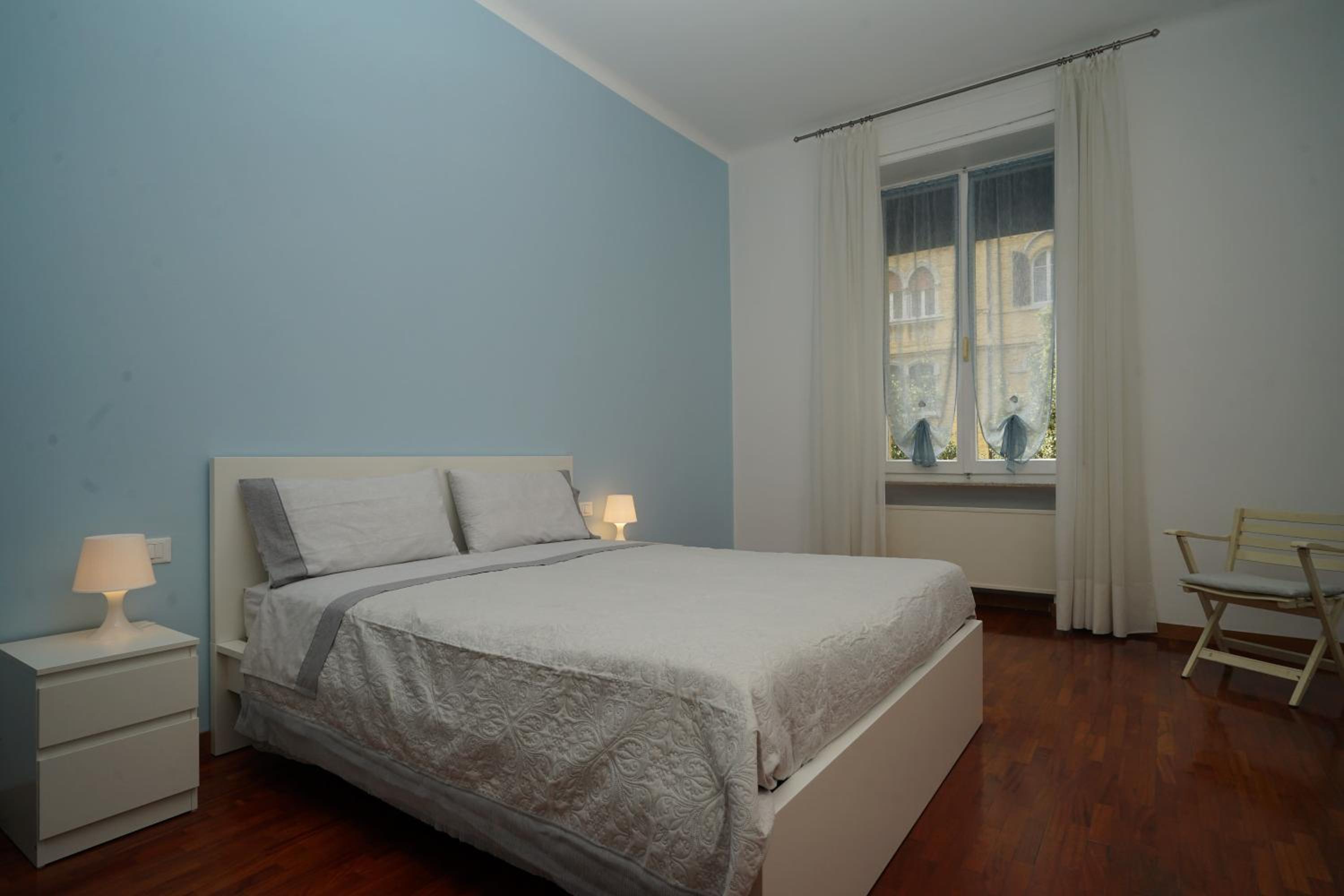Deluxe One-Bedroom Apartment with Garden View