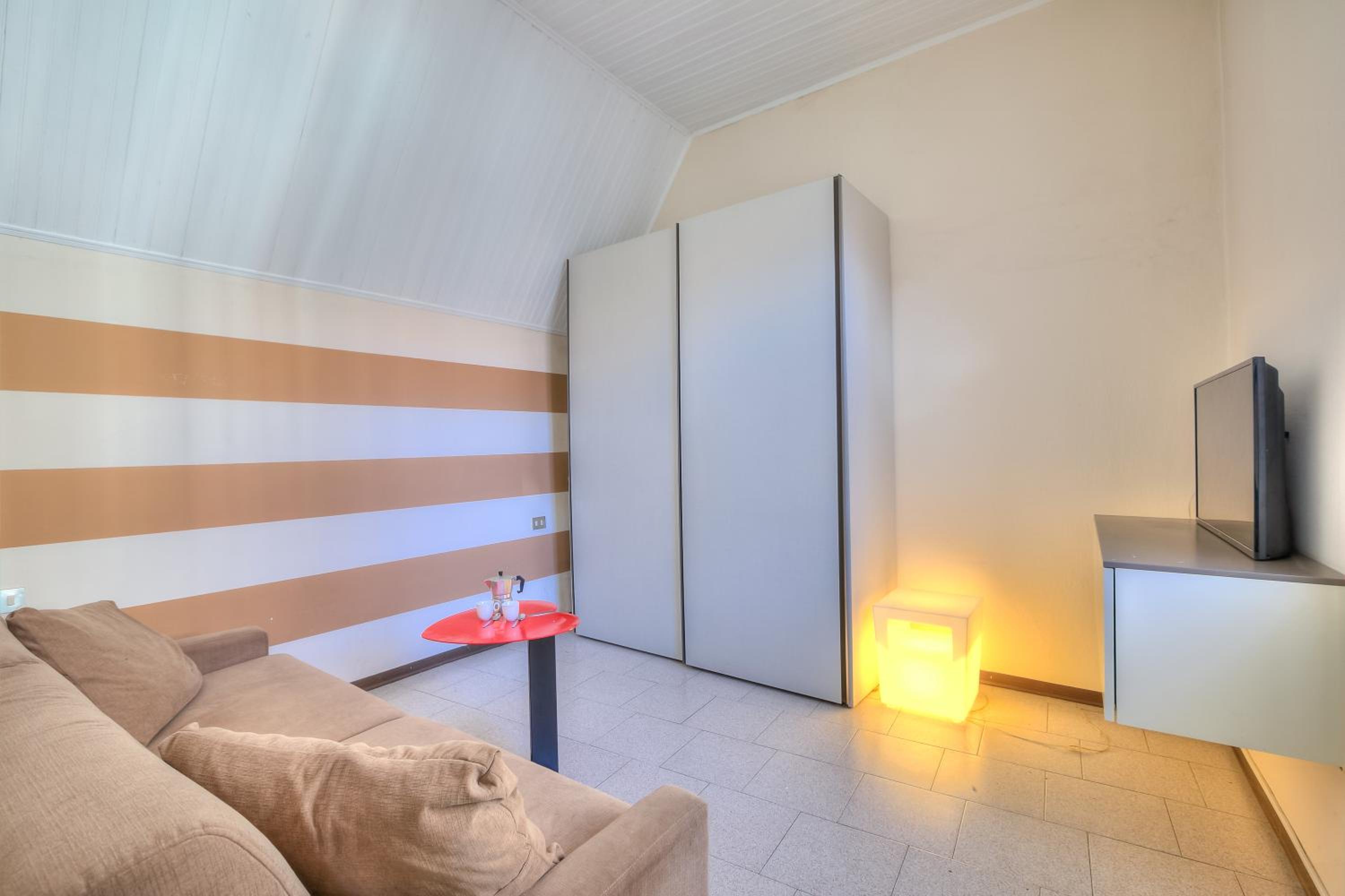 Studio with Balcony