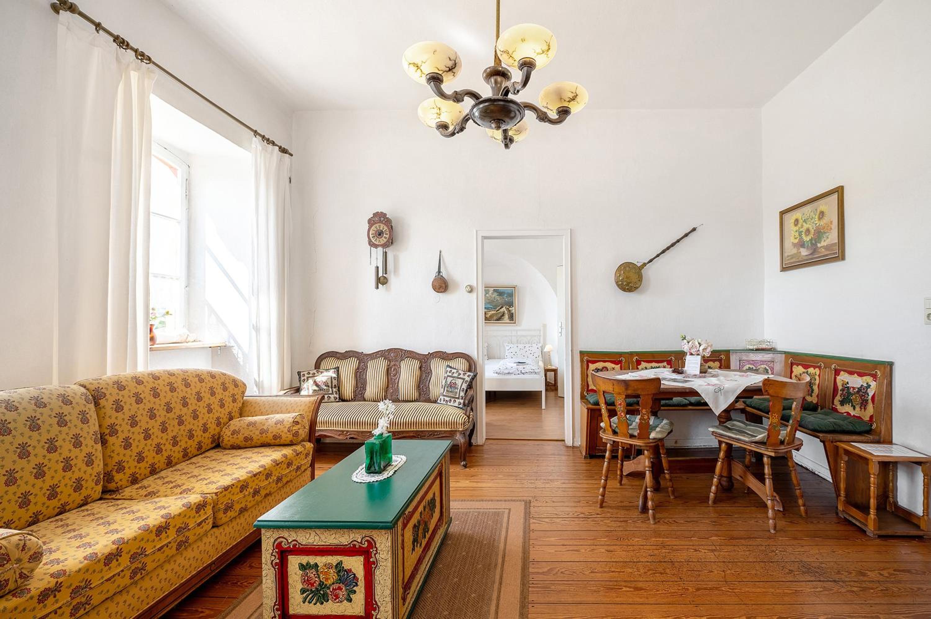 Two-Bedroom Deluxe Apartment with Garden View