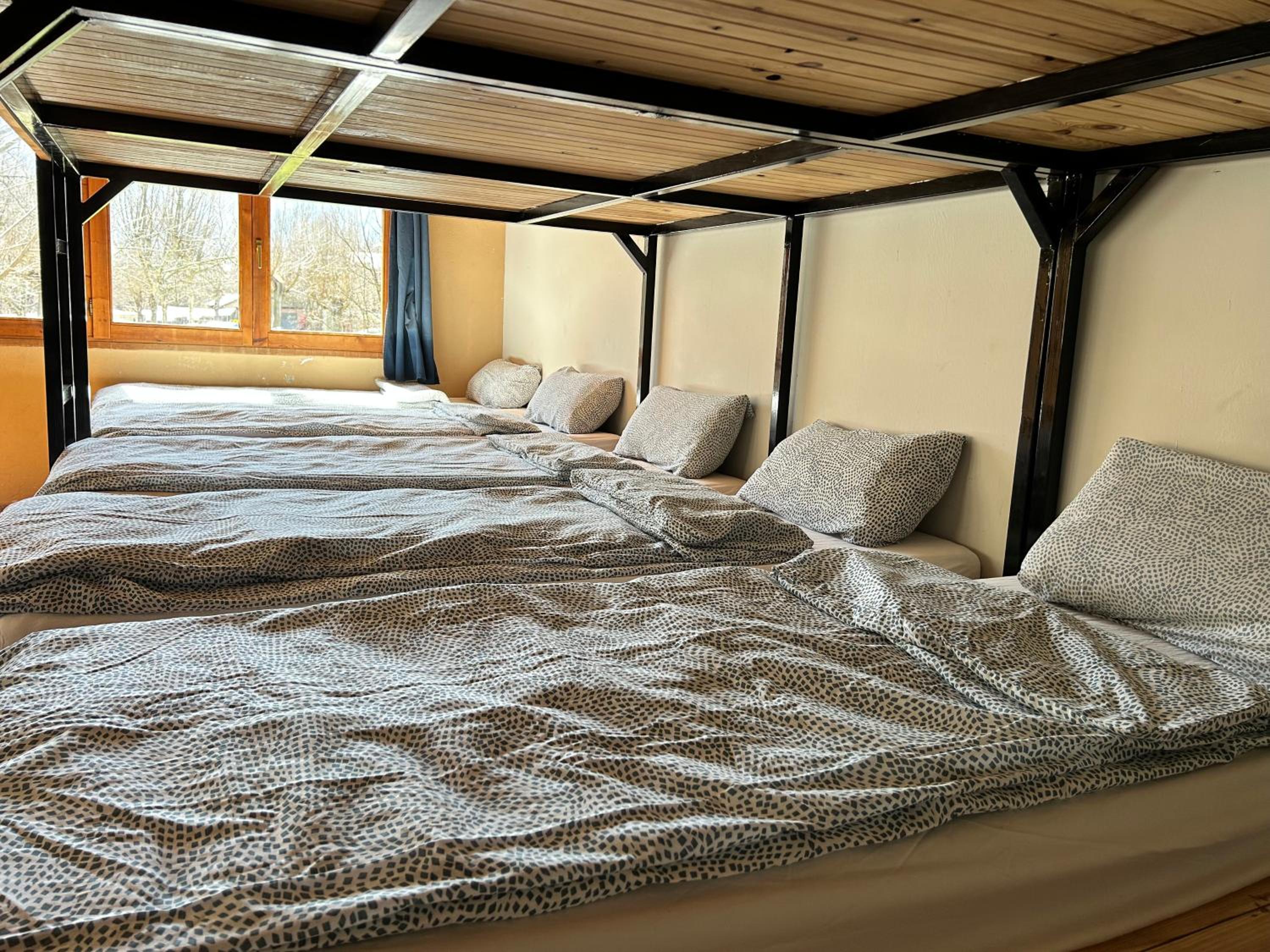 Cama en Dormitorio Mixto de 10 Camas