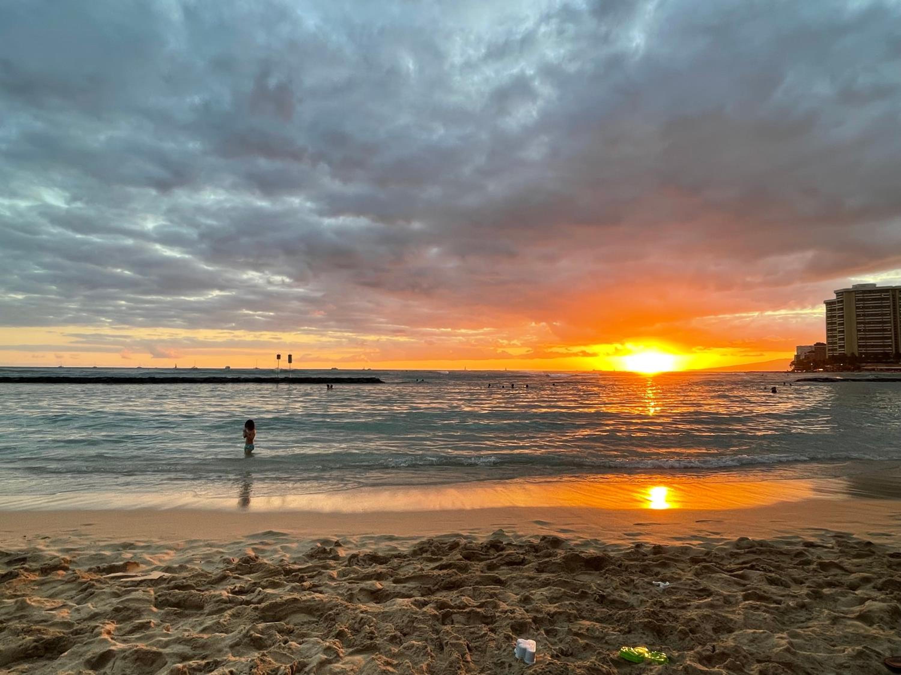 Aloha Waikiki Condo 2Beds, 2Baths, Free Parking.: Two-Bedroom Apartment with Partial Ocean View photo