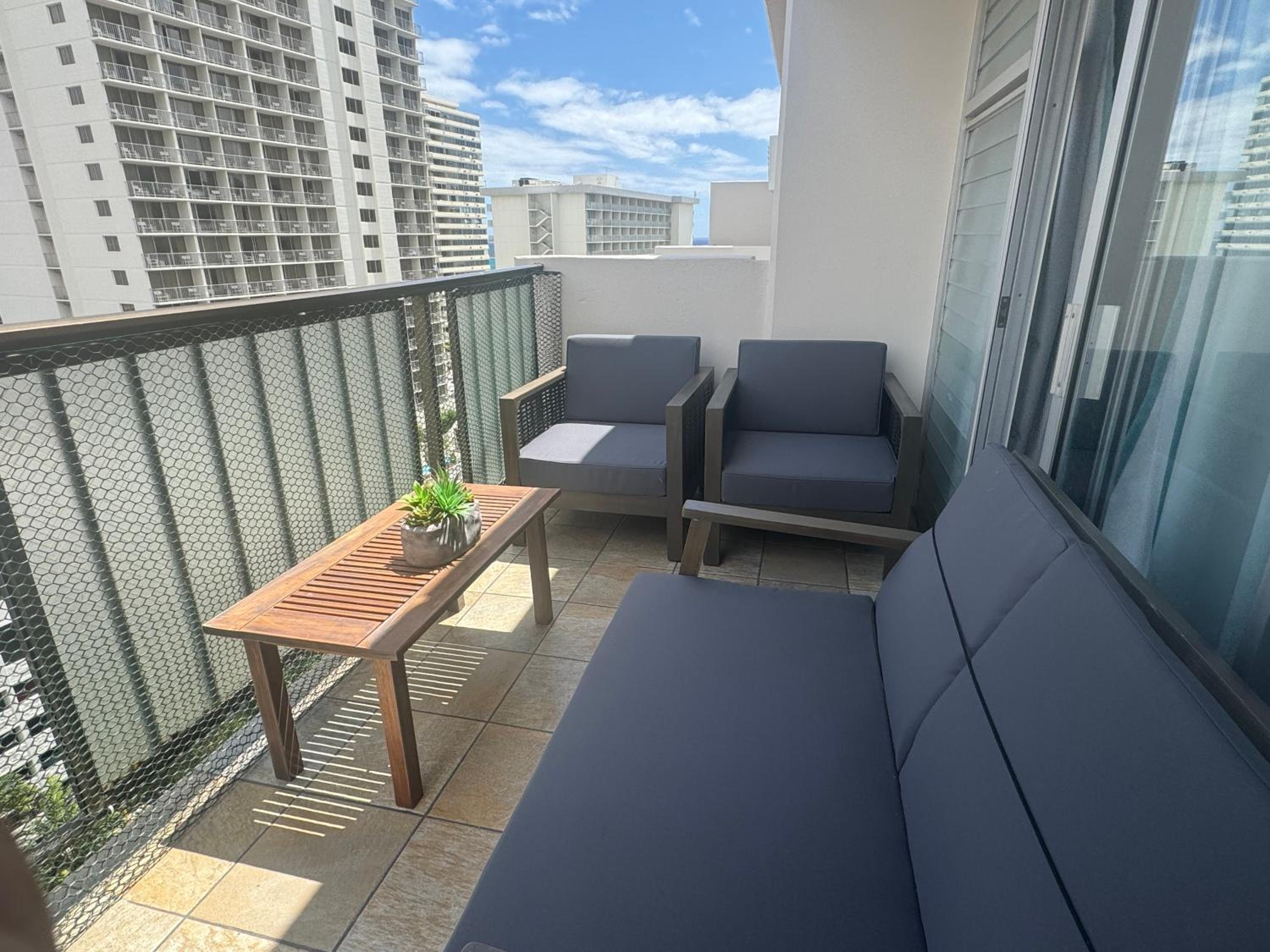 Aloha Waikiki Condo 2Beds, 2Baths, Free Parking.: Two-Bedroom Apartment with Partial Ocean View photo