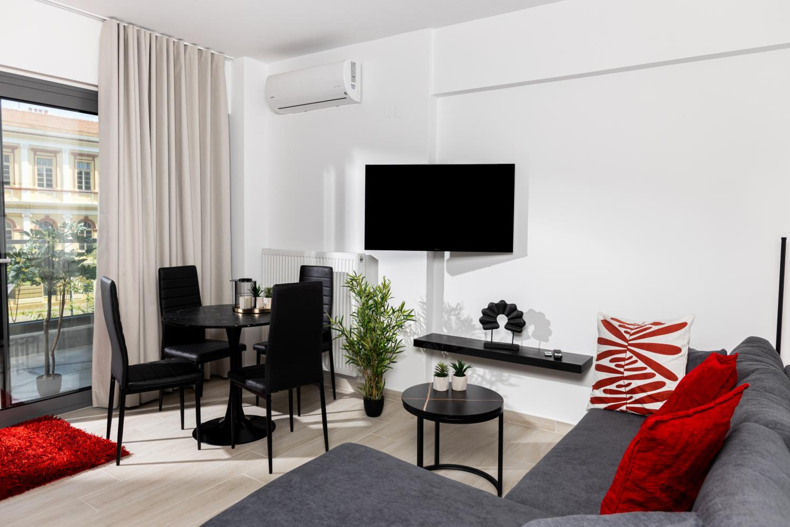 Deluxe One-Bedroom Apartment with City View