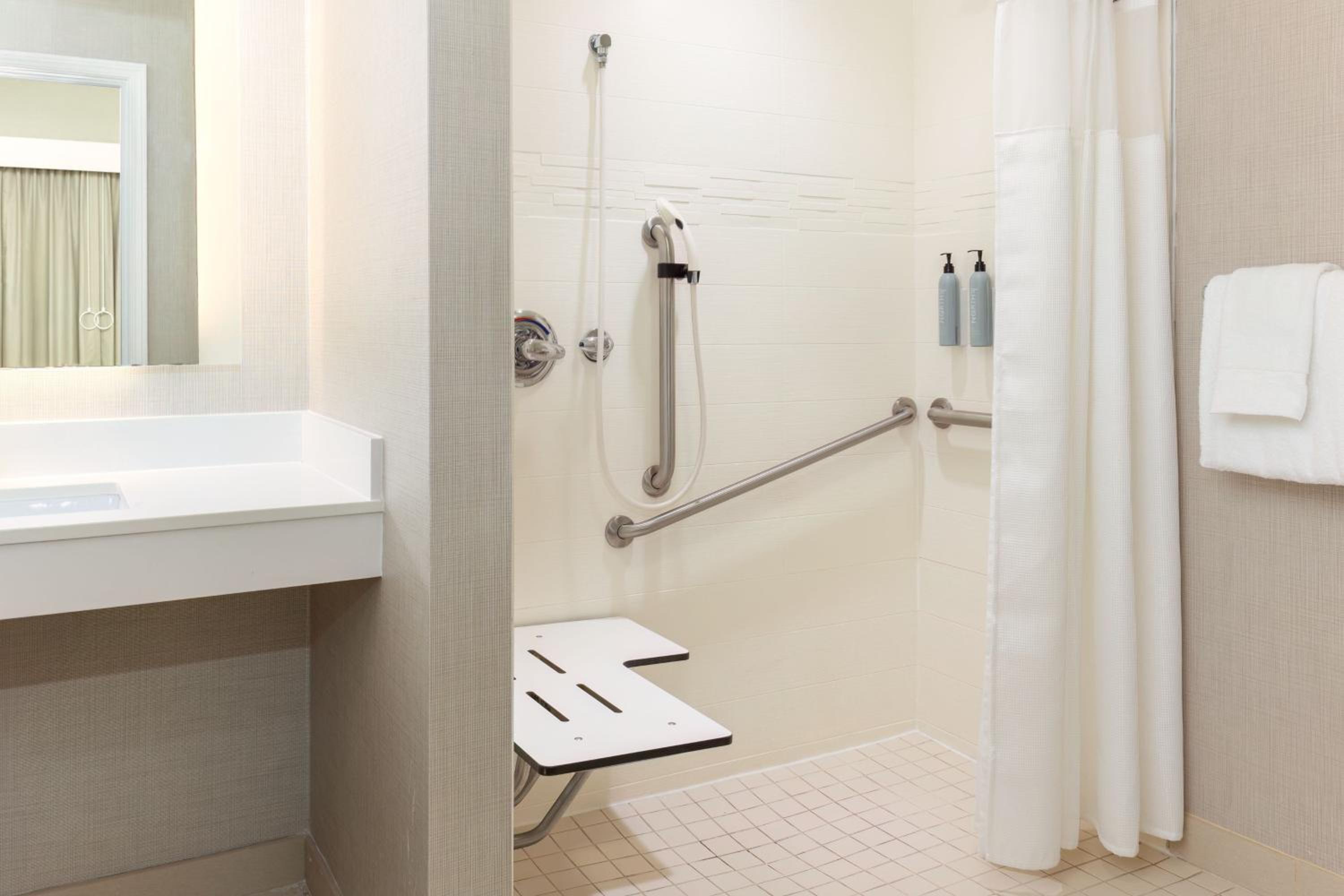 One-Bedroom King Studio Suite with Roll-In Shower and Sofa Bed photo 2