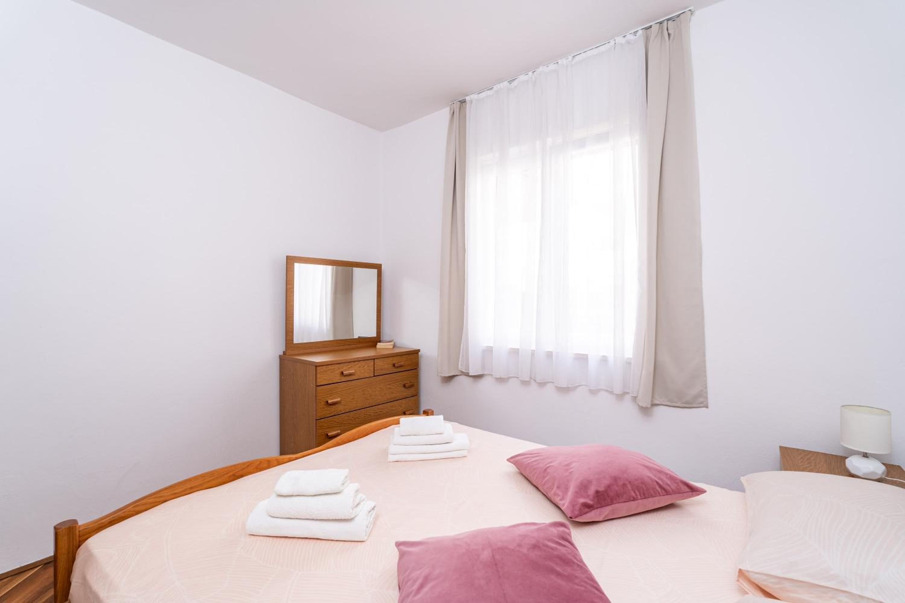 Two-Bedroom Apartment with Balcony and Sea View