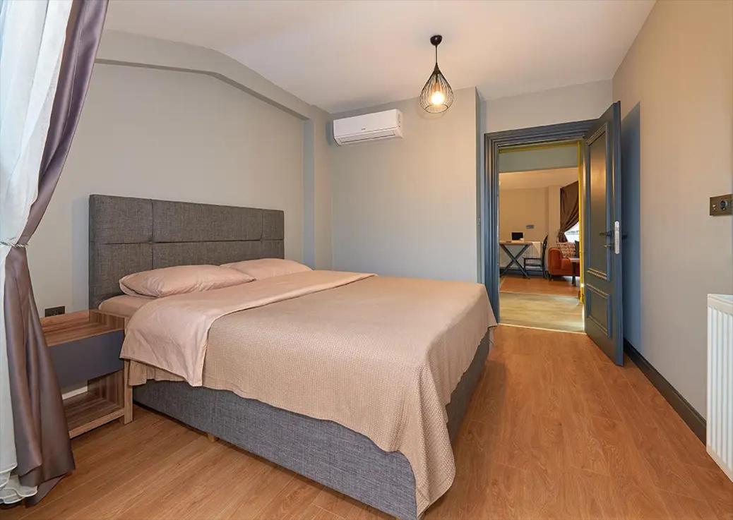 One-Bedroom Loft Apartment with Balcony
