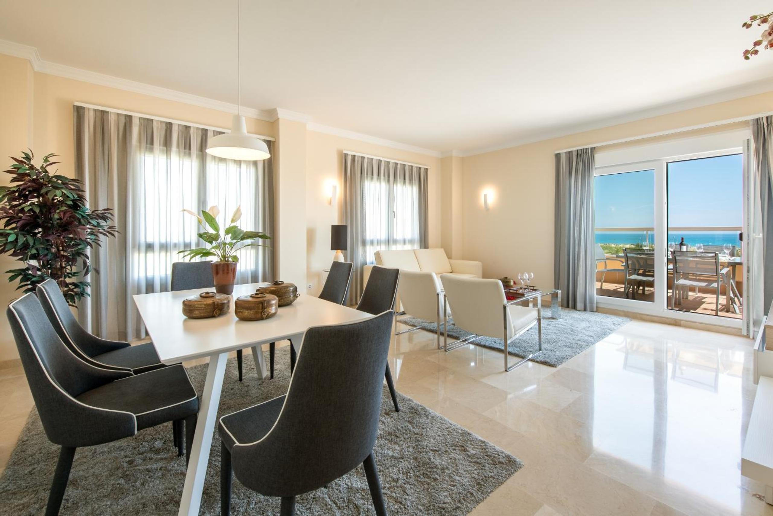 Apartamento con vista al mar