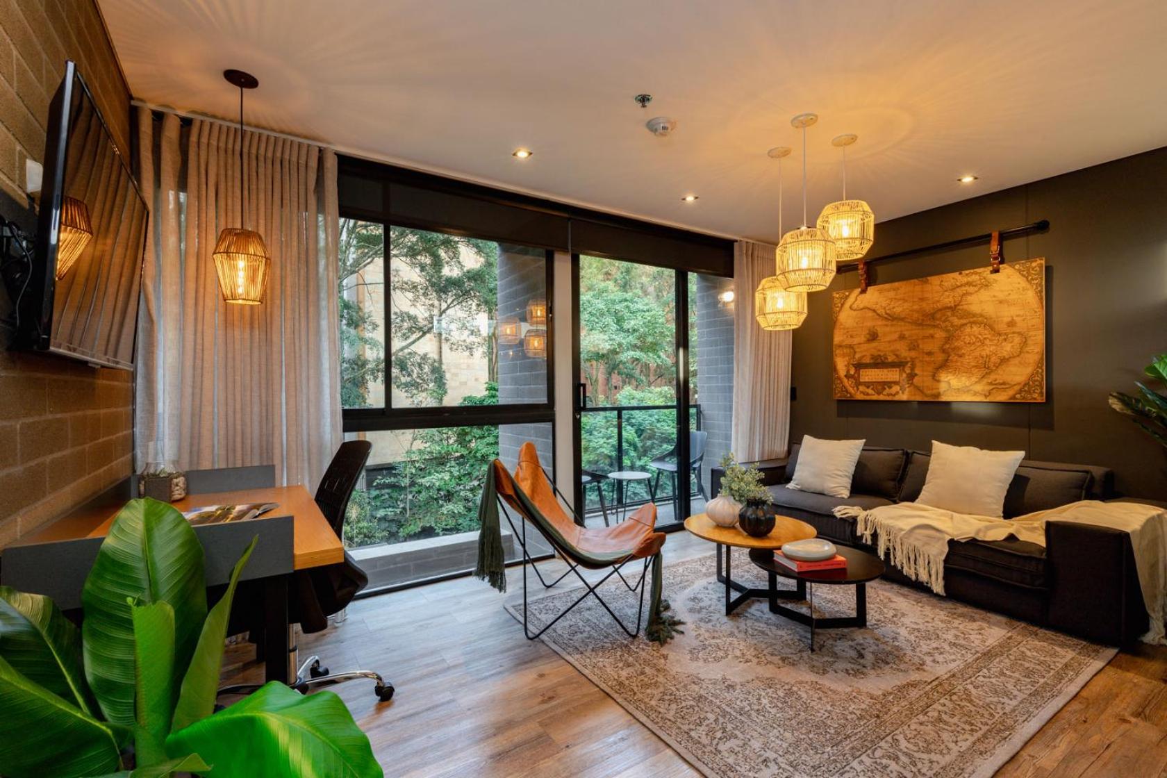 Apartment with Balcony