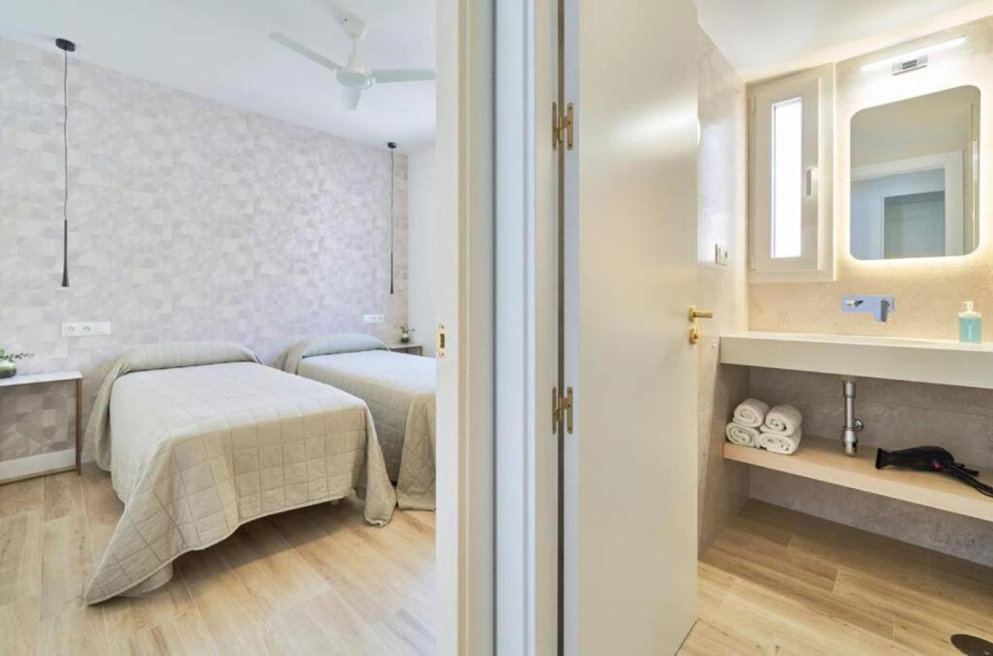 Apartamento de dos habitaciones
