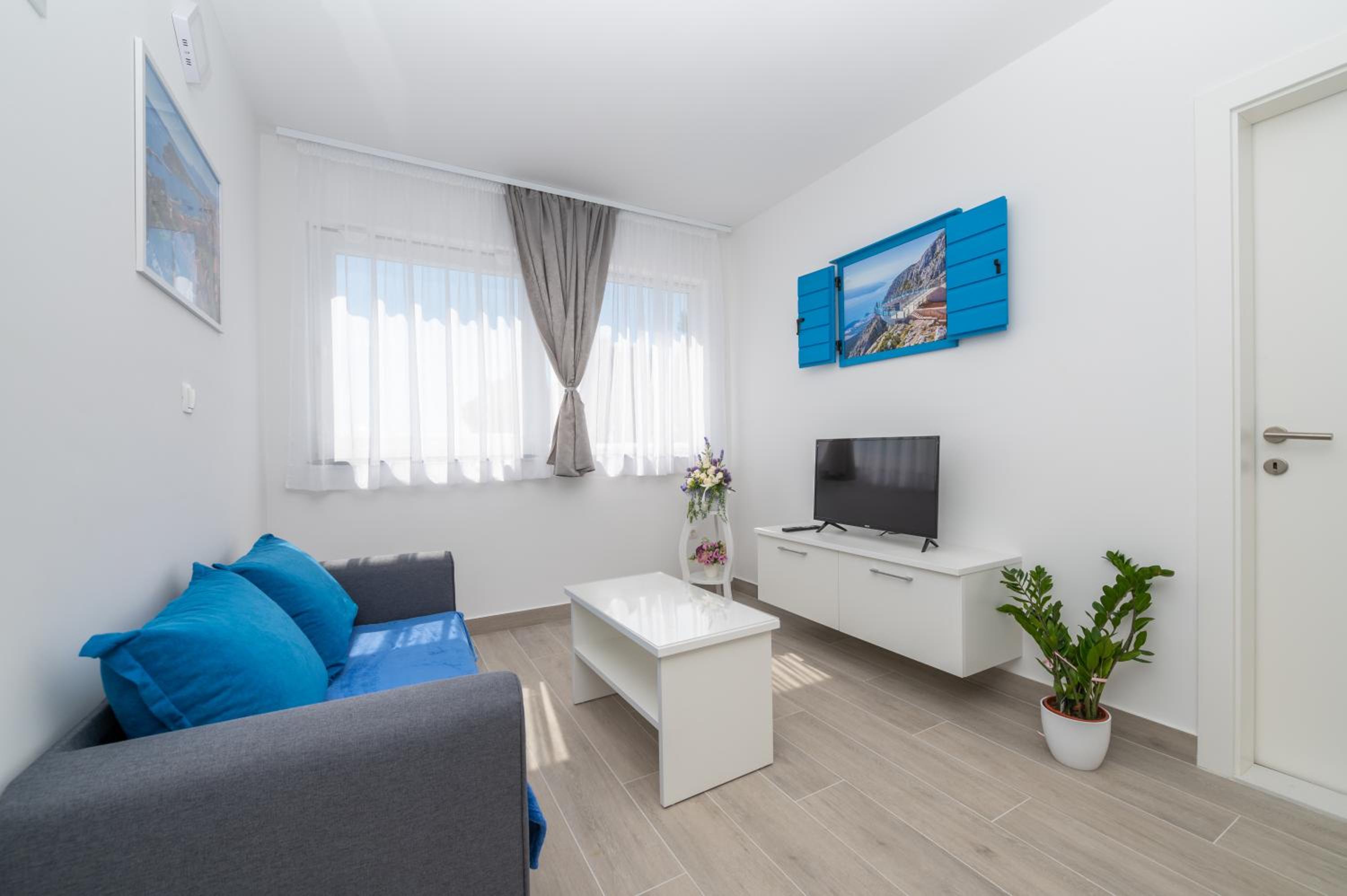 Two-Bedroom Apartment with Balcony and Terrace