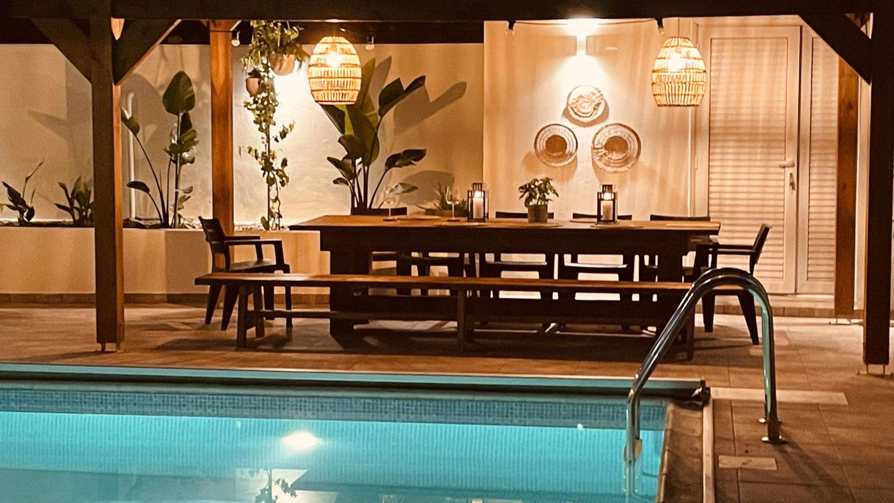Villa con piscina privada