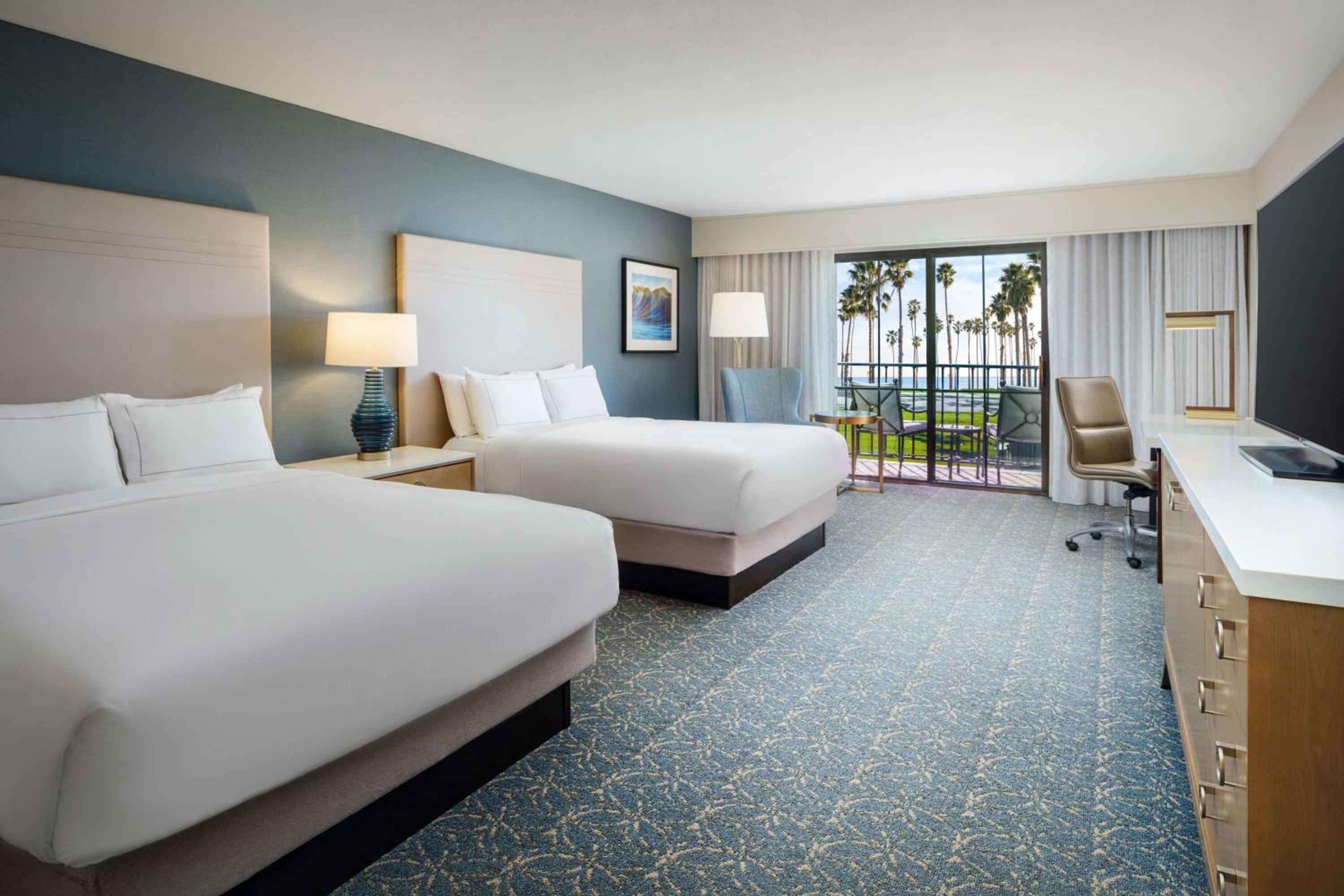 Queen Room with Two Queen Beds and Patio or Balcony with Ocean View - Photo 1