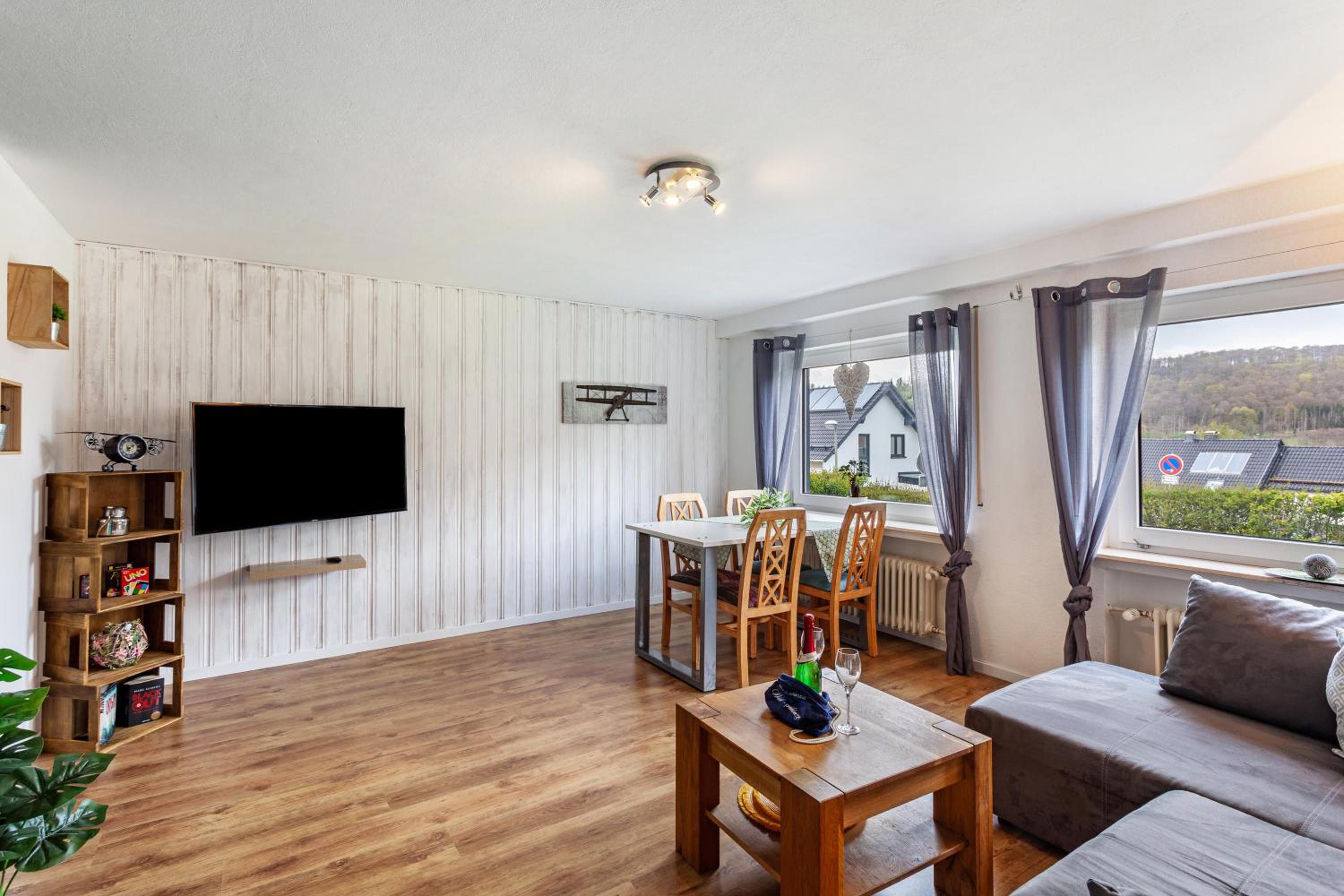One-Bedroom Apartment with Garden View