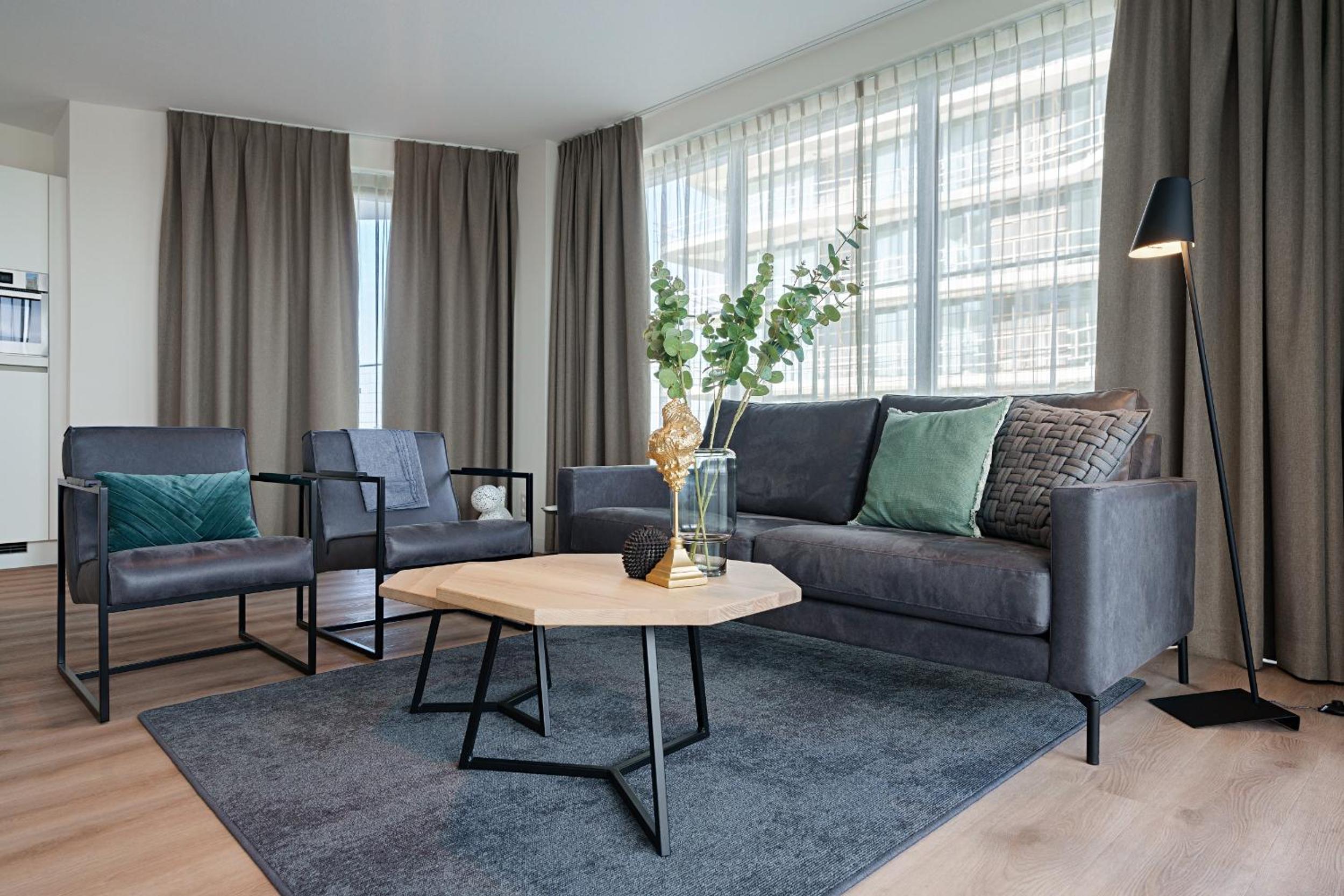 Appartement met 2 slaapkamers en ruim terras