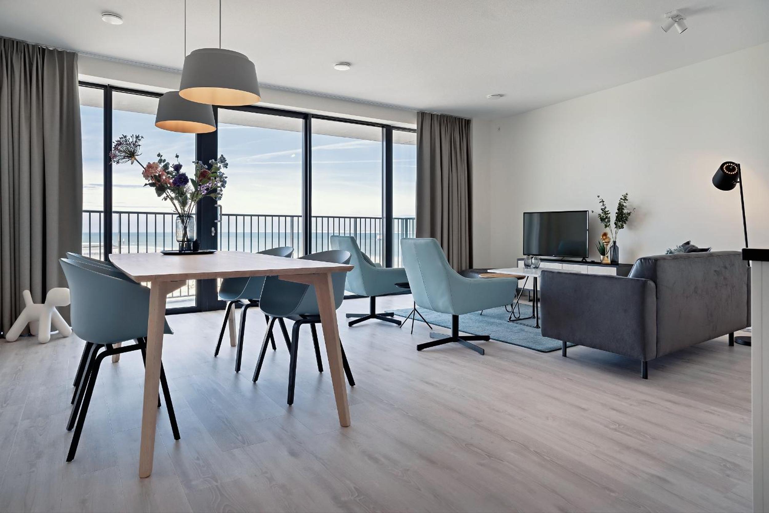 Appartement met 2 slaapkamers en panoramisch zeezicht