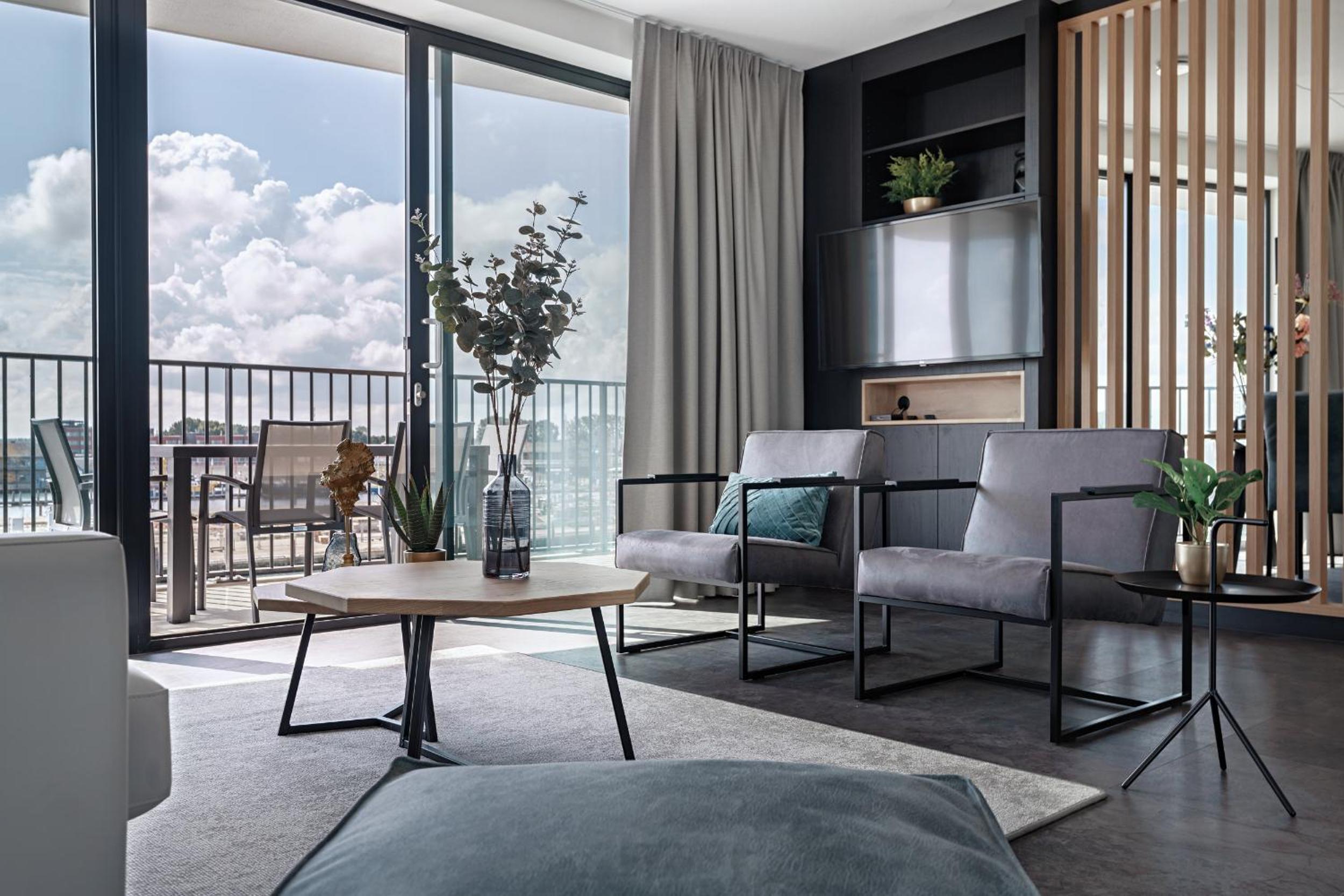Appartement met 2 slaapkamers en uitzicht op de Westerschelde