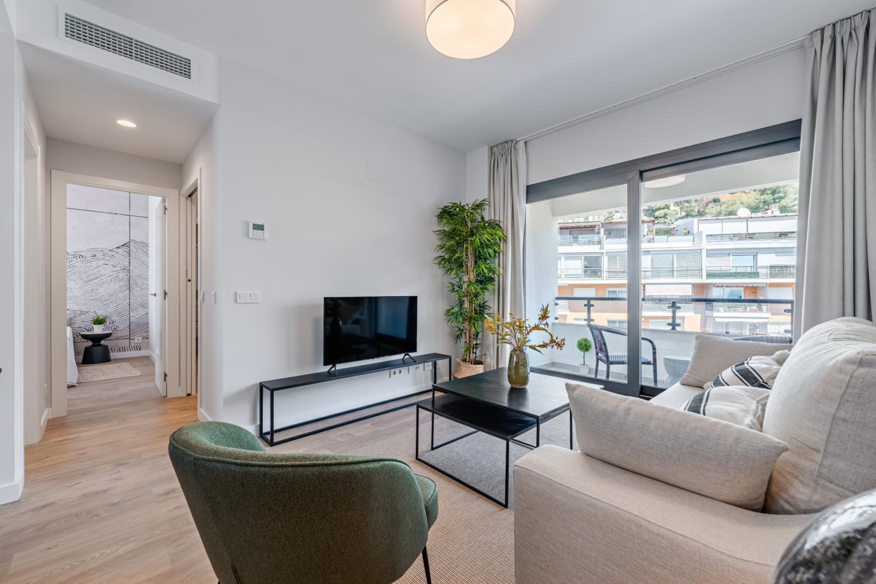 Apartamento de dos habitaciones