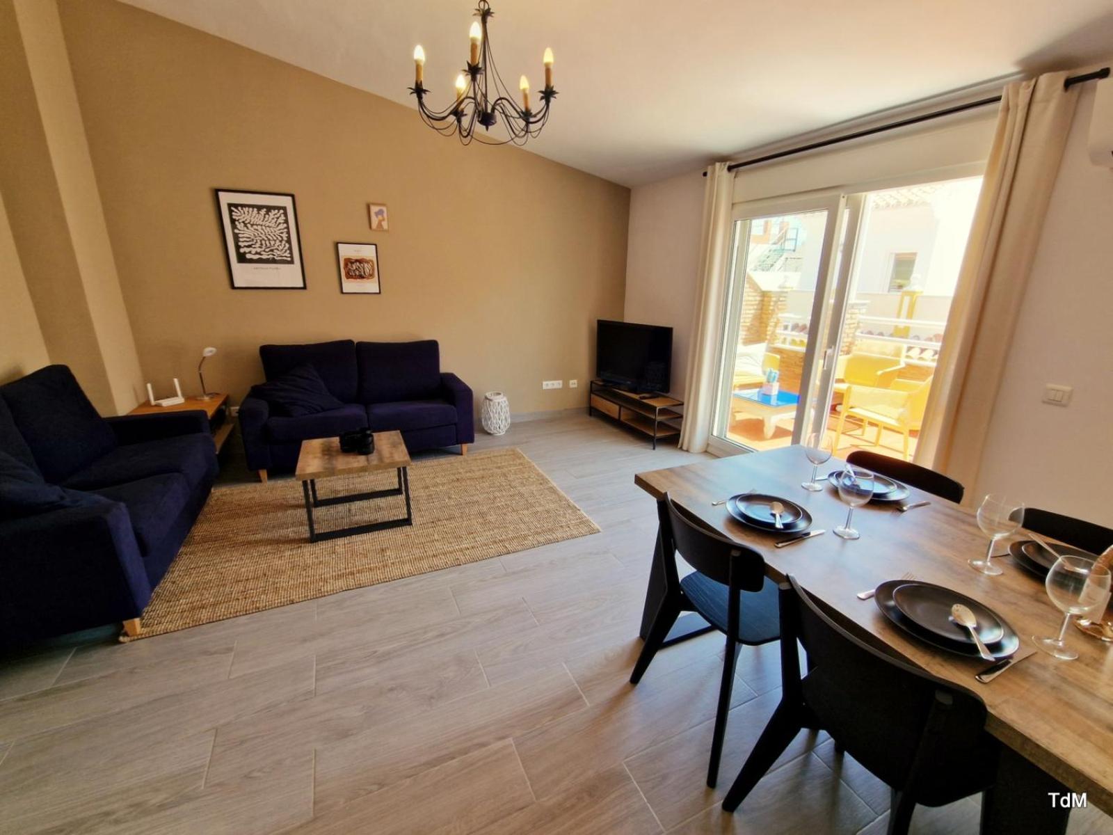 Apartamento de dos habitaciones