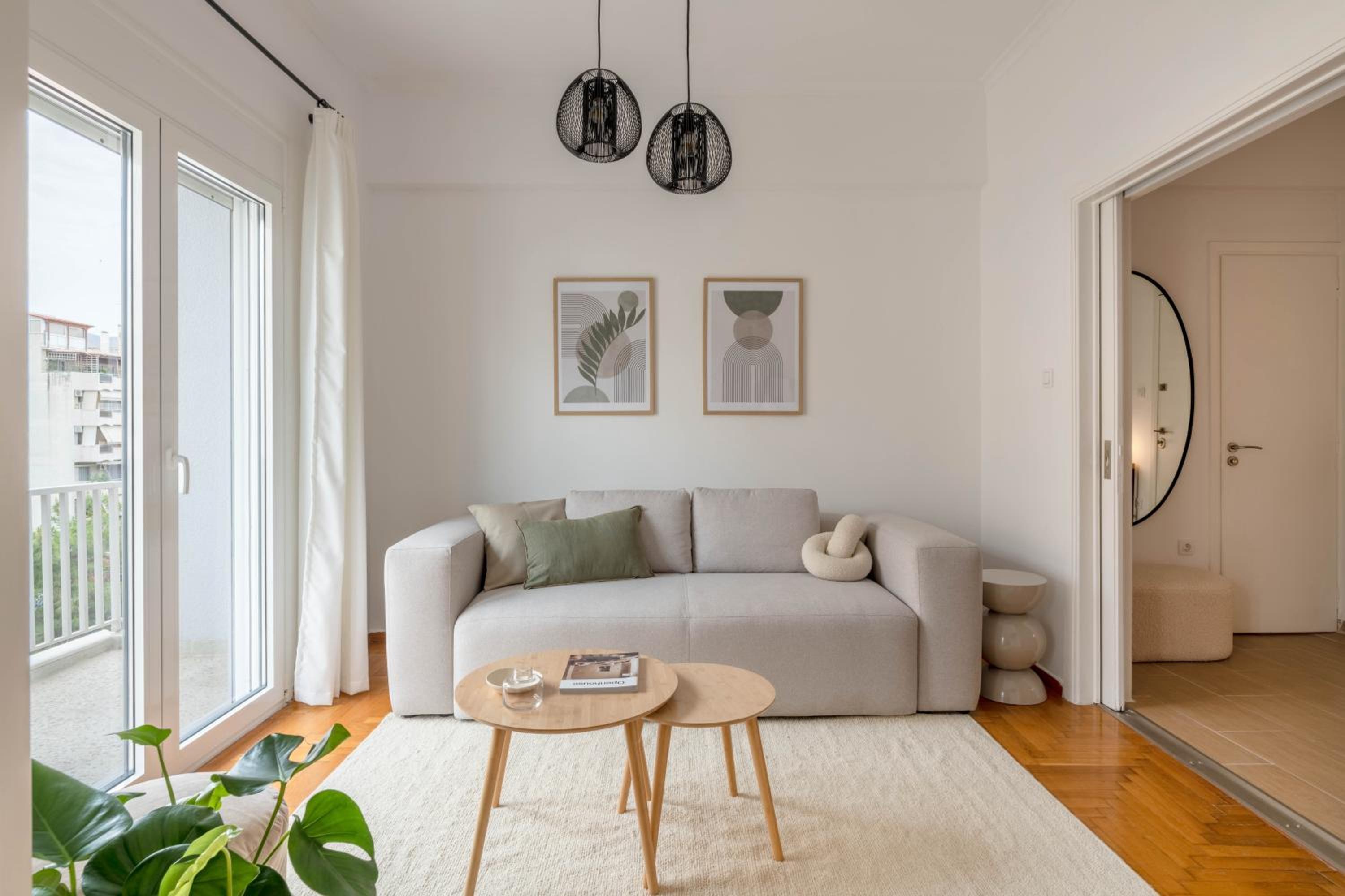 Two-Bedroom Apartment with Balcony