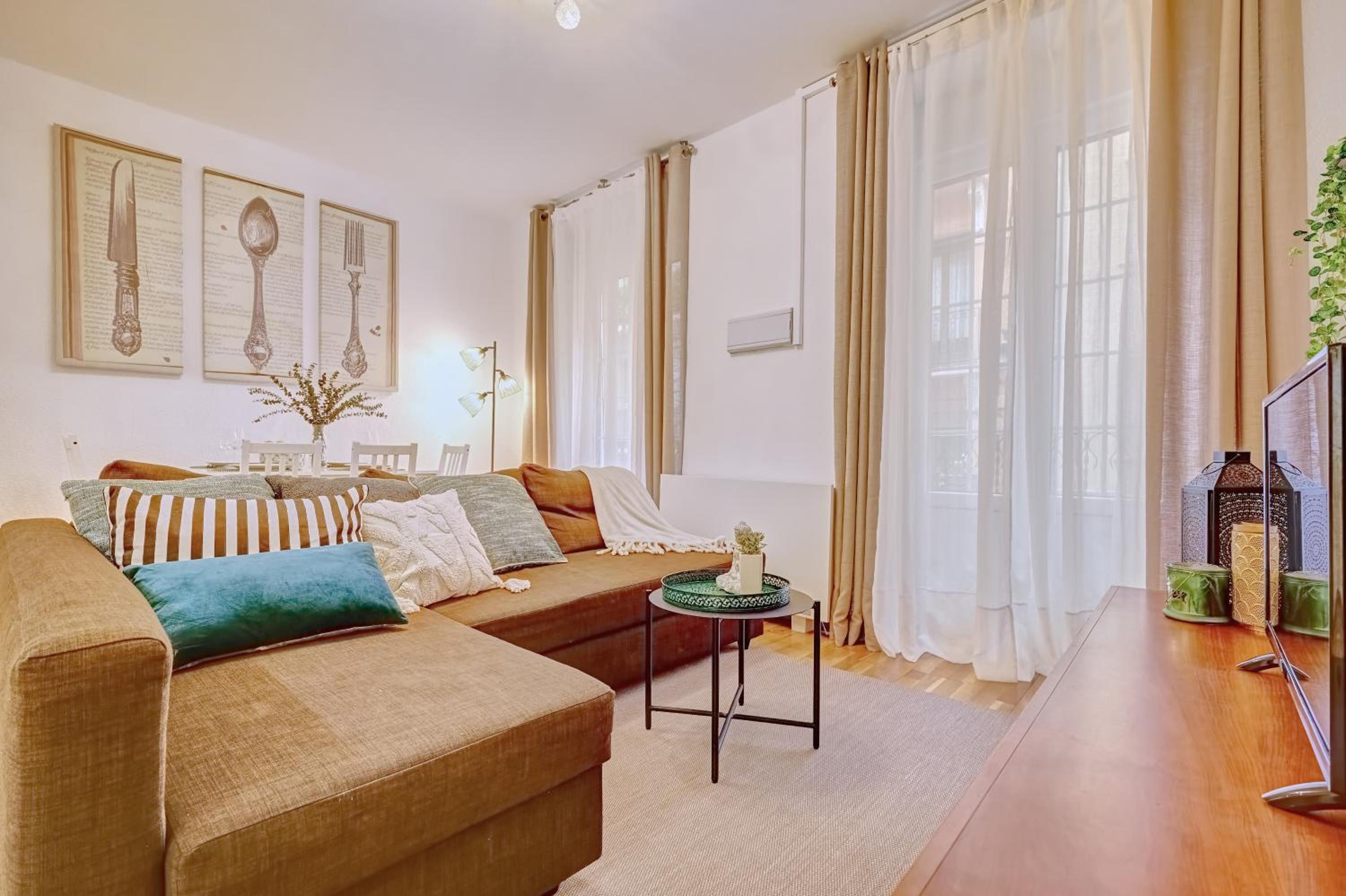 Apartamento de dos habitaciones