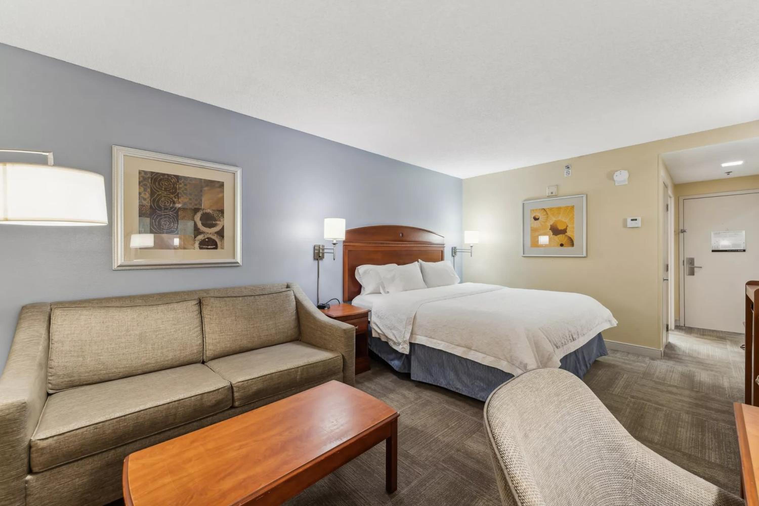 Studio, 1 King Bed & Sofa Bed