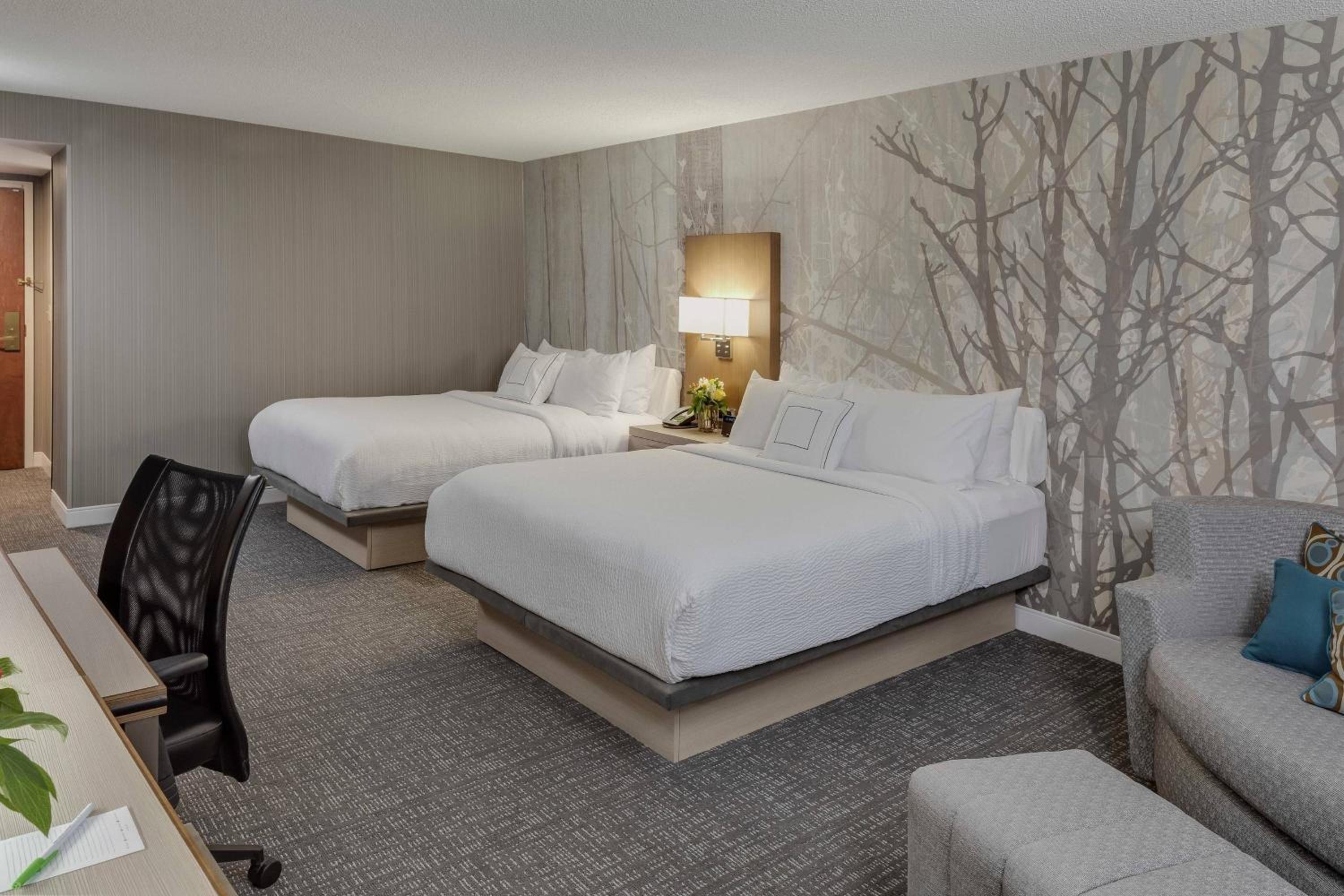 Queen Room with Two Queen Beds - Hearing Accessible photo 1