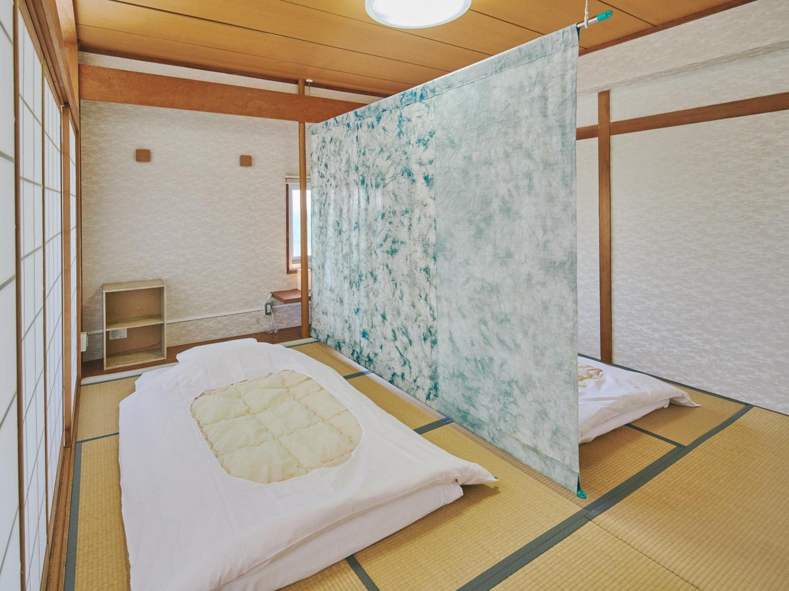 Futon in Mixed Dormitory Room