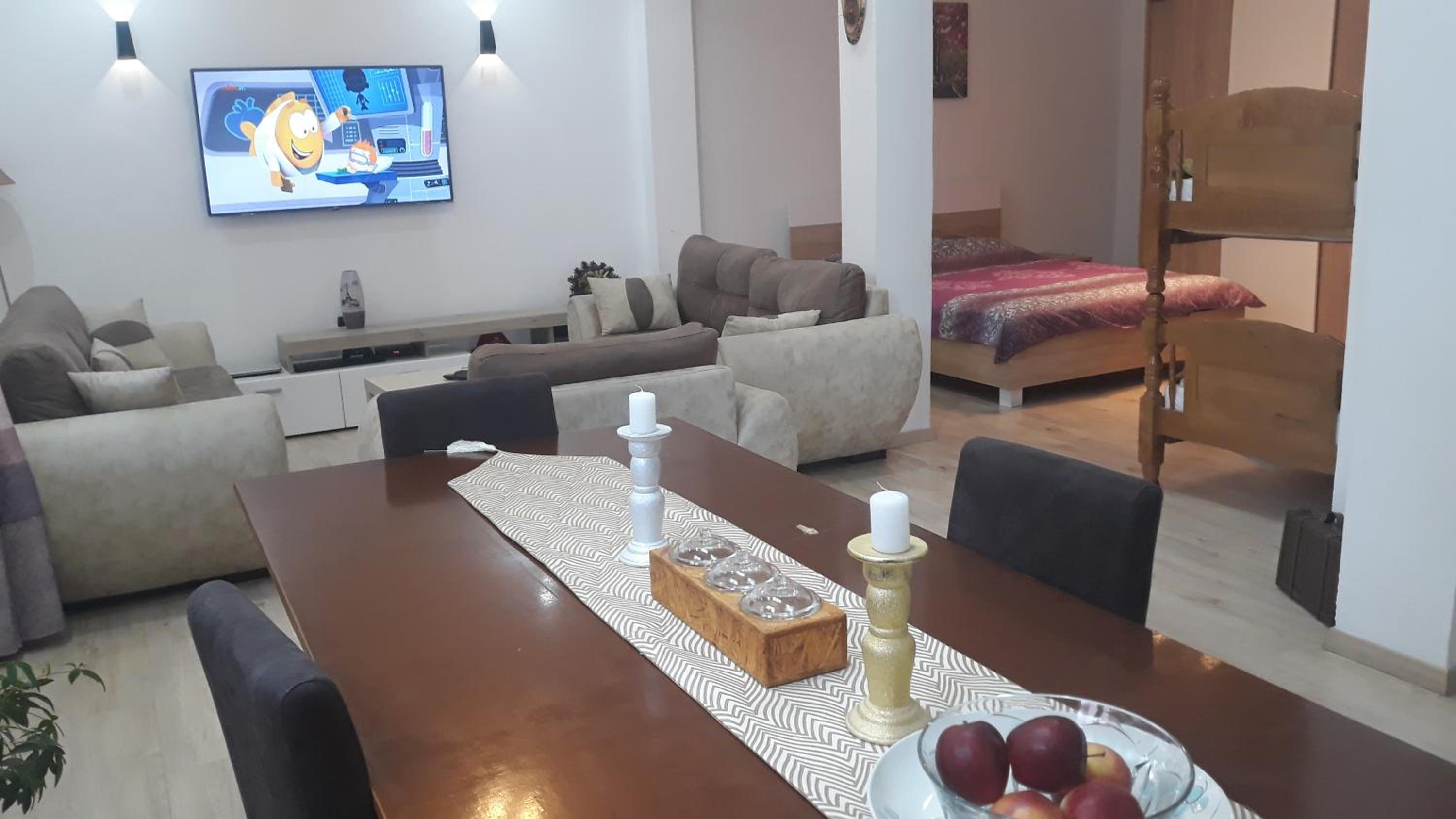 One-Bedroom Apartment with Sea View and Terrace
