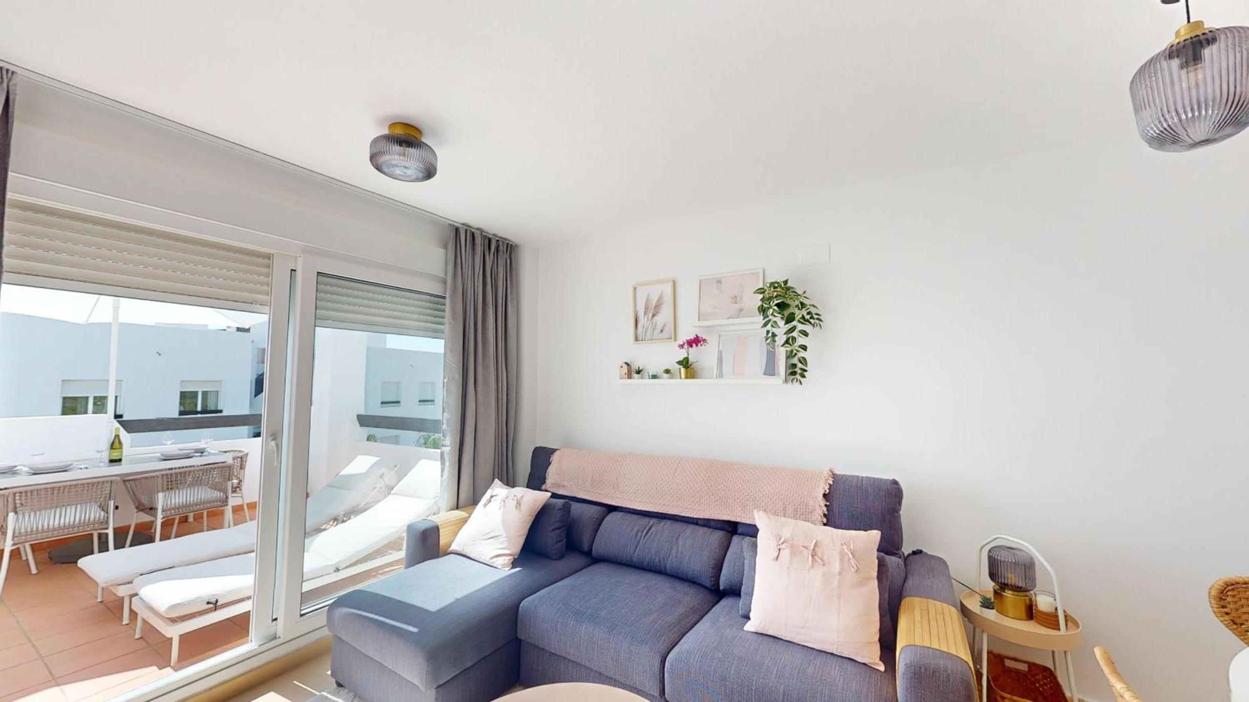 Apartamento de Dos Habitaciones con Terraza