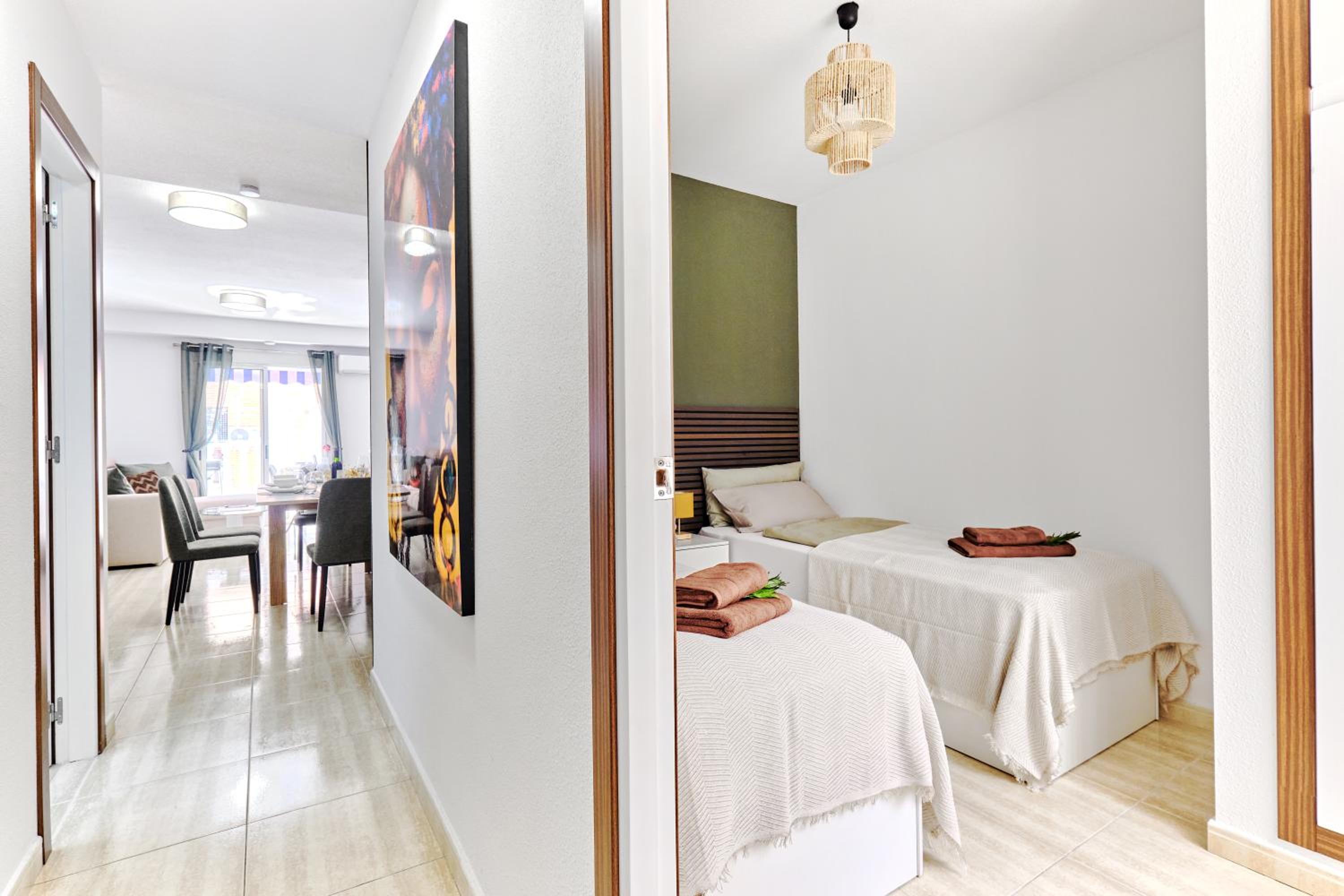 Apartamento de dos habitaciones
