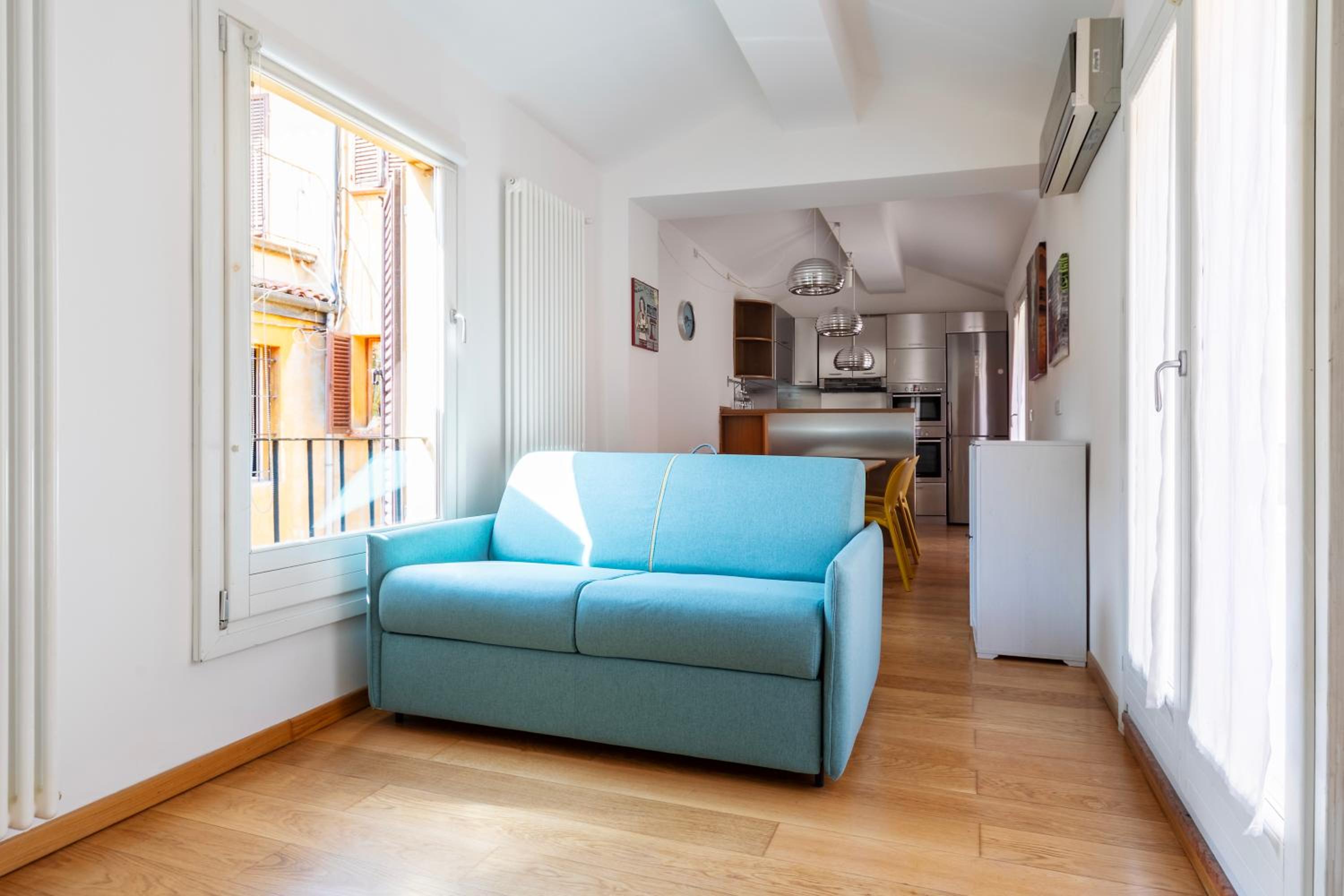 Two-Bedroom Apartment with Balcony