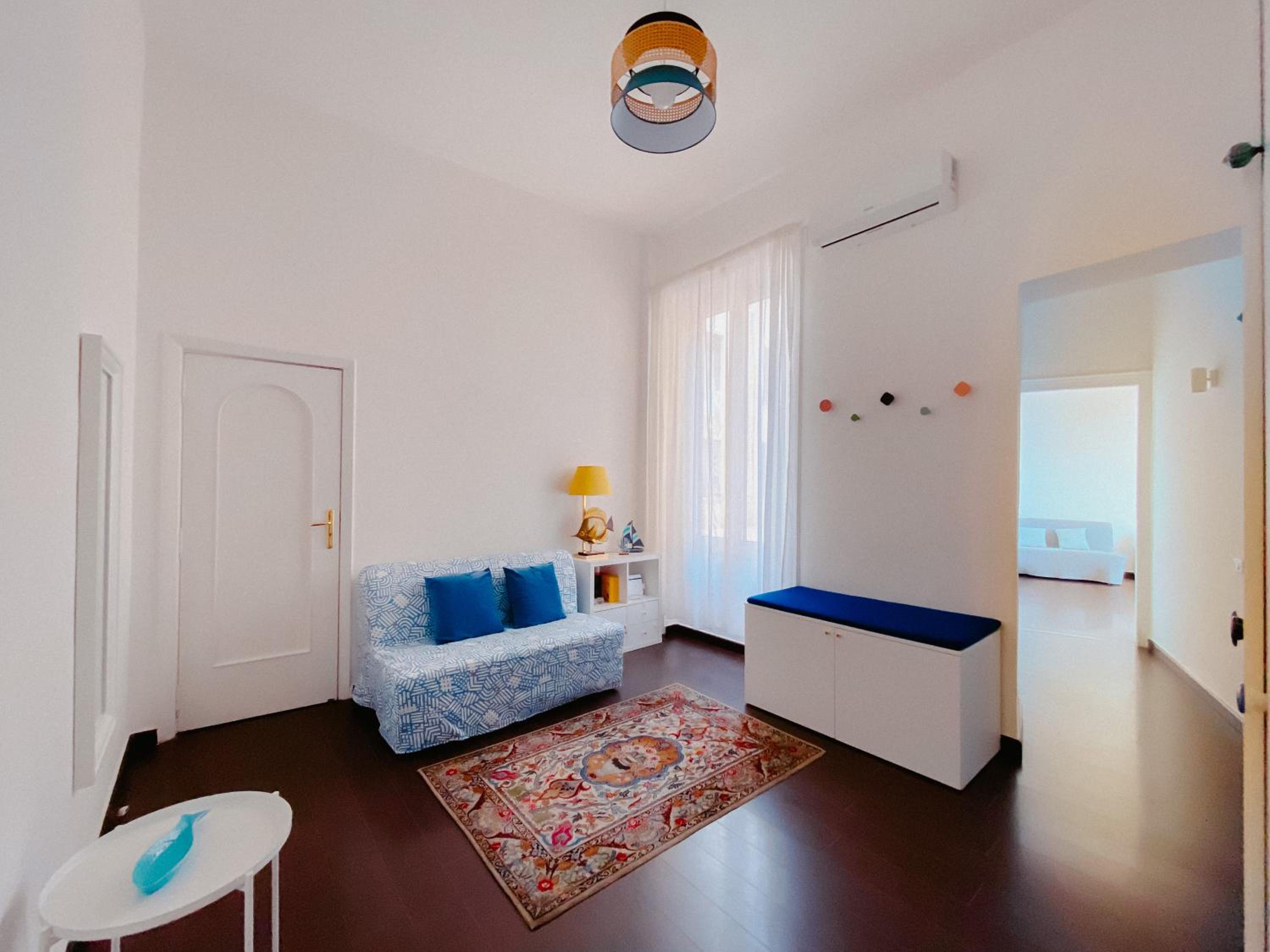 Two-Bedroom Apartment with Balcony and Sea View
