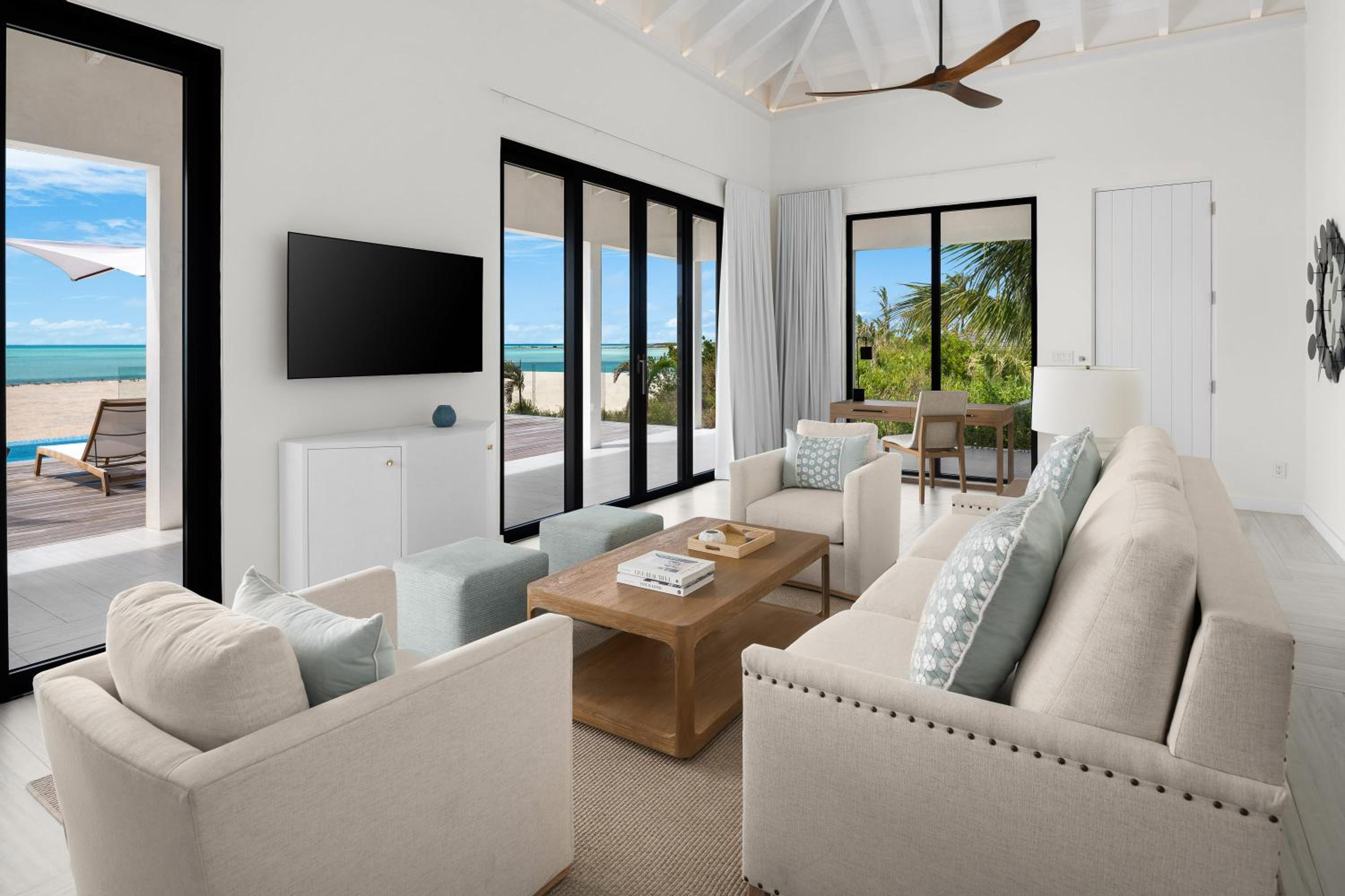 Sunset Point Two Bedroom Beachfront Bungalow With Private Pool