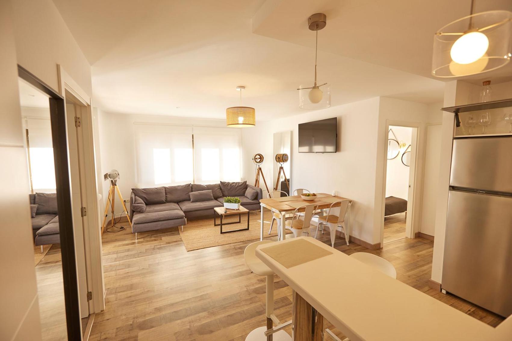 Apartamento de dos habitaciones