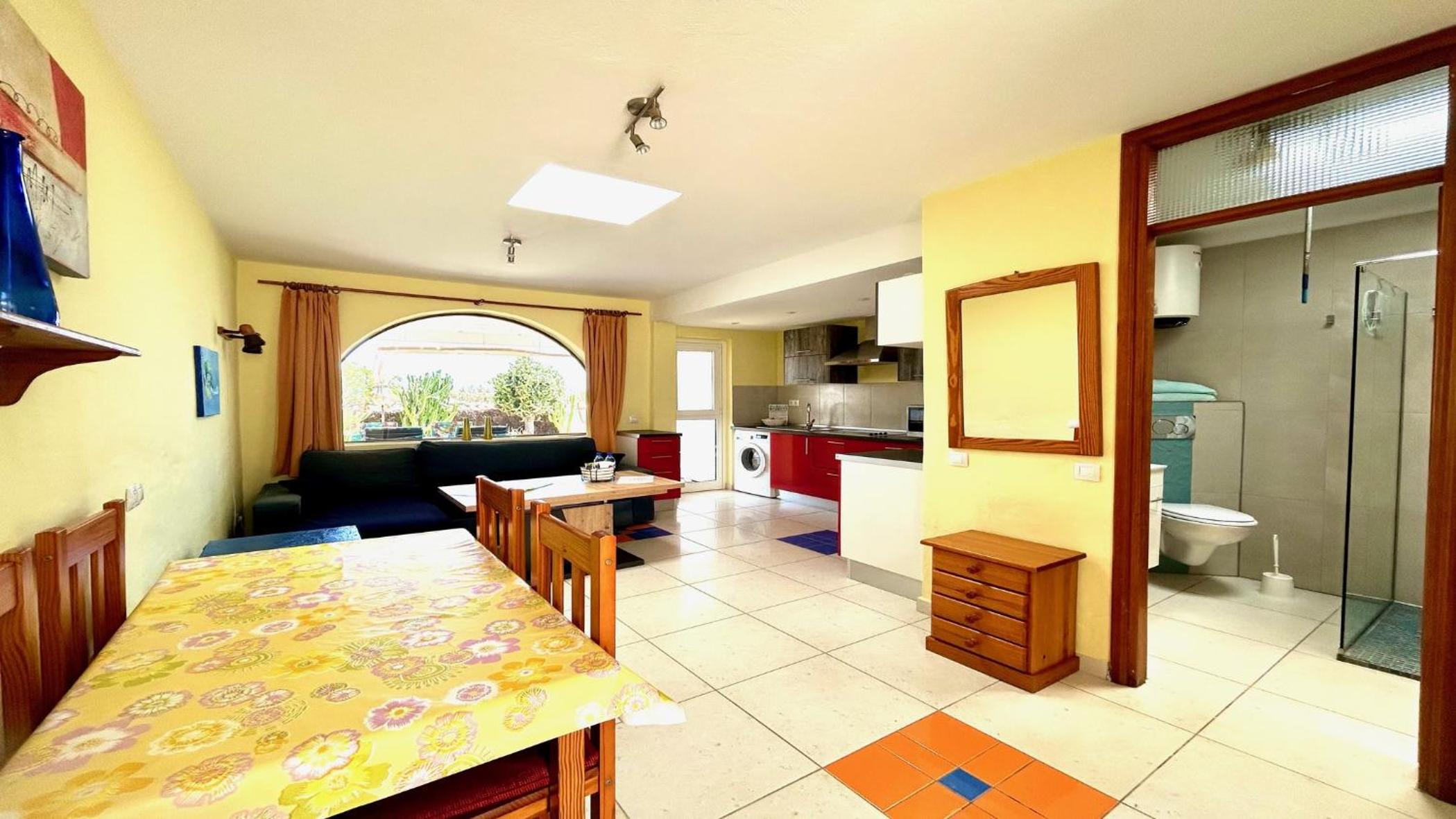 Apartamento de una habitación con terraza