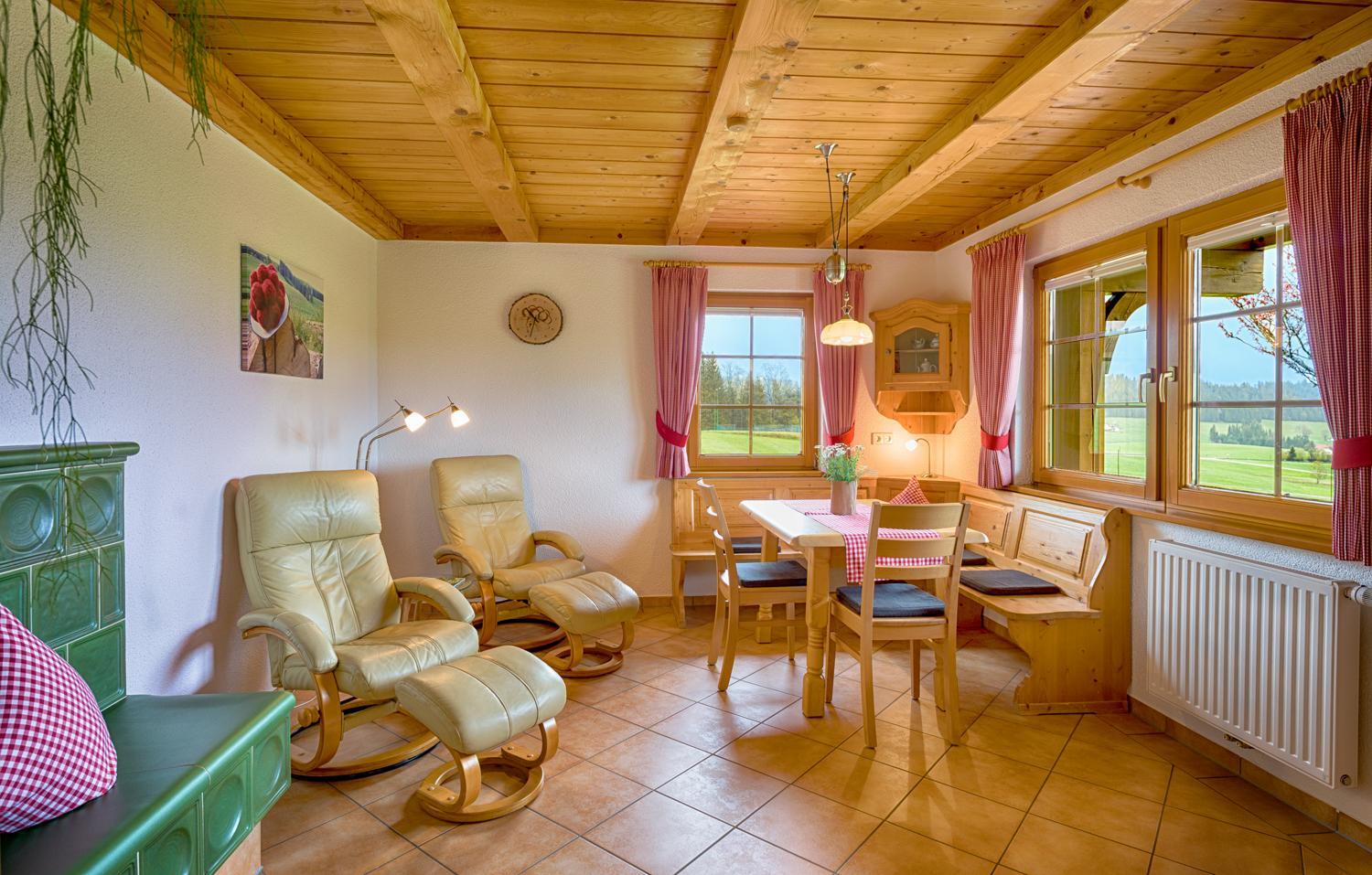 One-Bedroom Apartment with Garden View