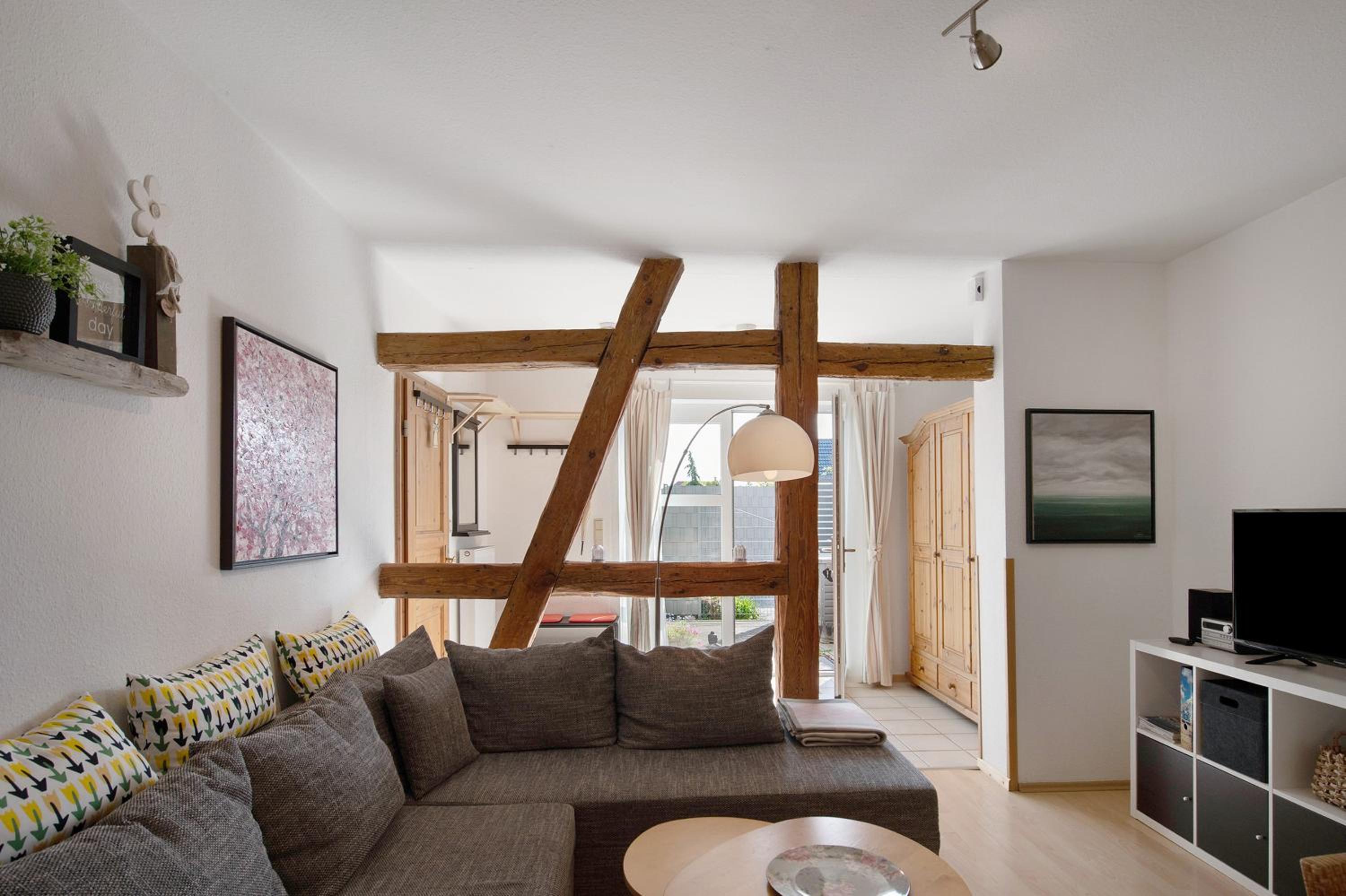 One-Bedroom Apartment with Garden View