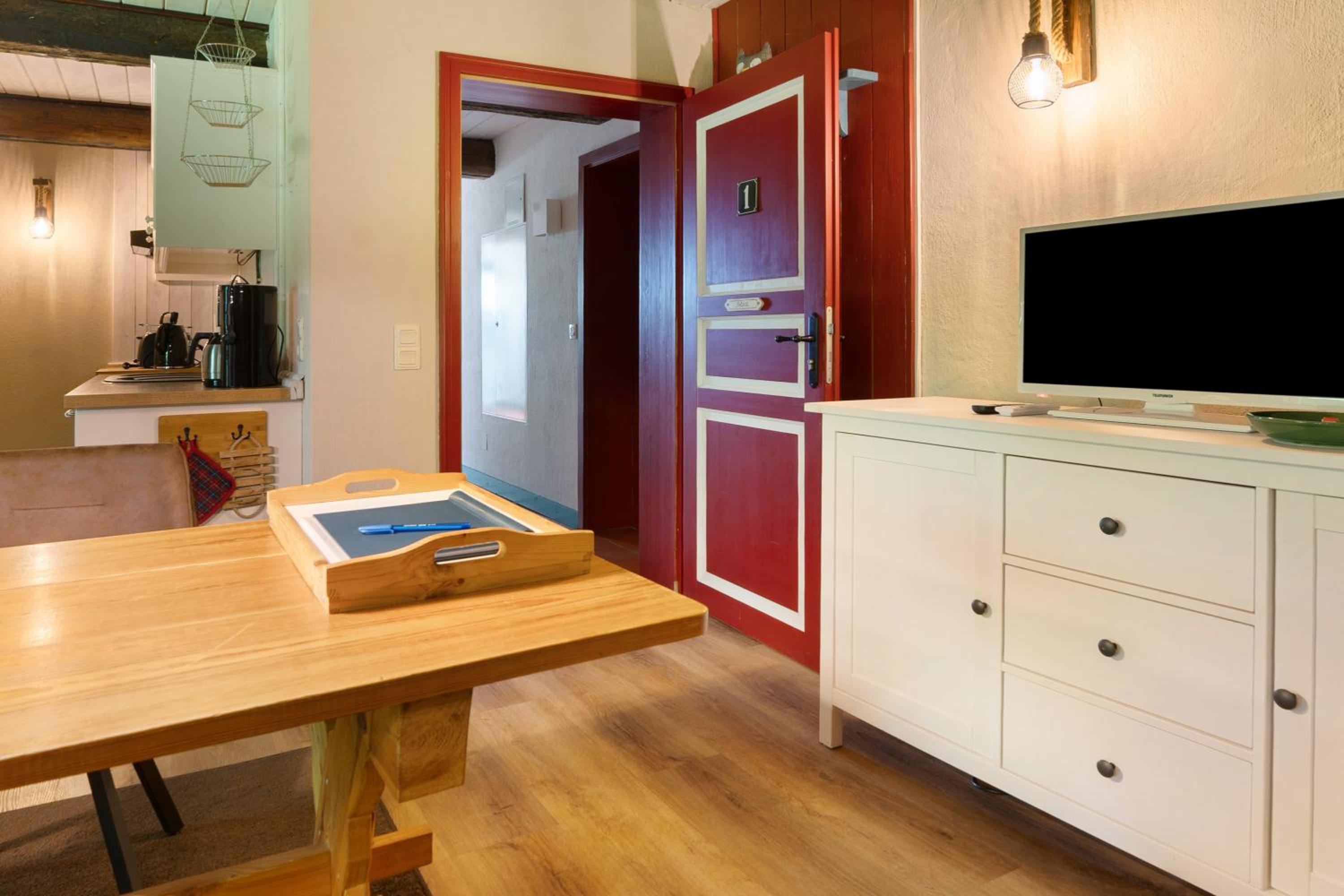 One-Bedroom Apartment with Garden