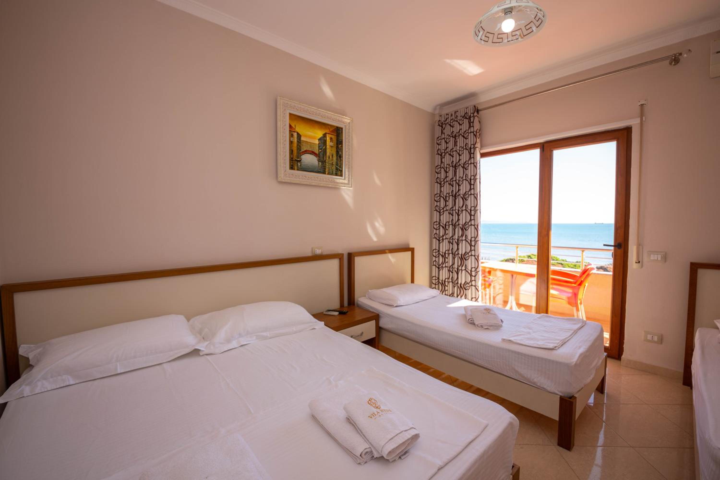 Family Room with Balcony and Sea View