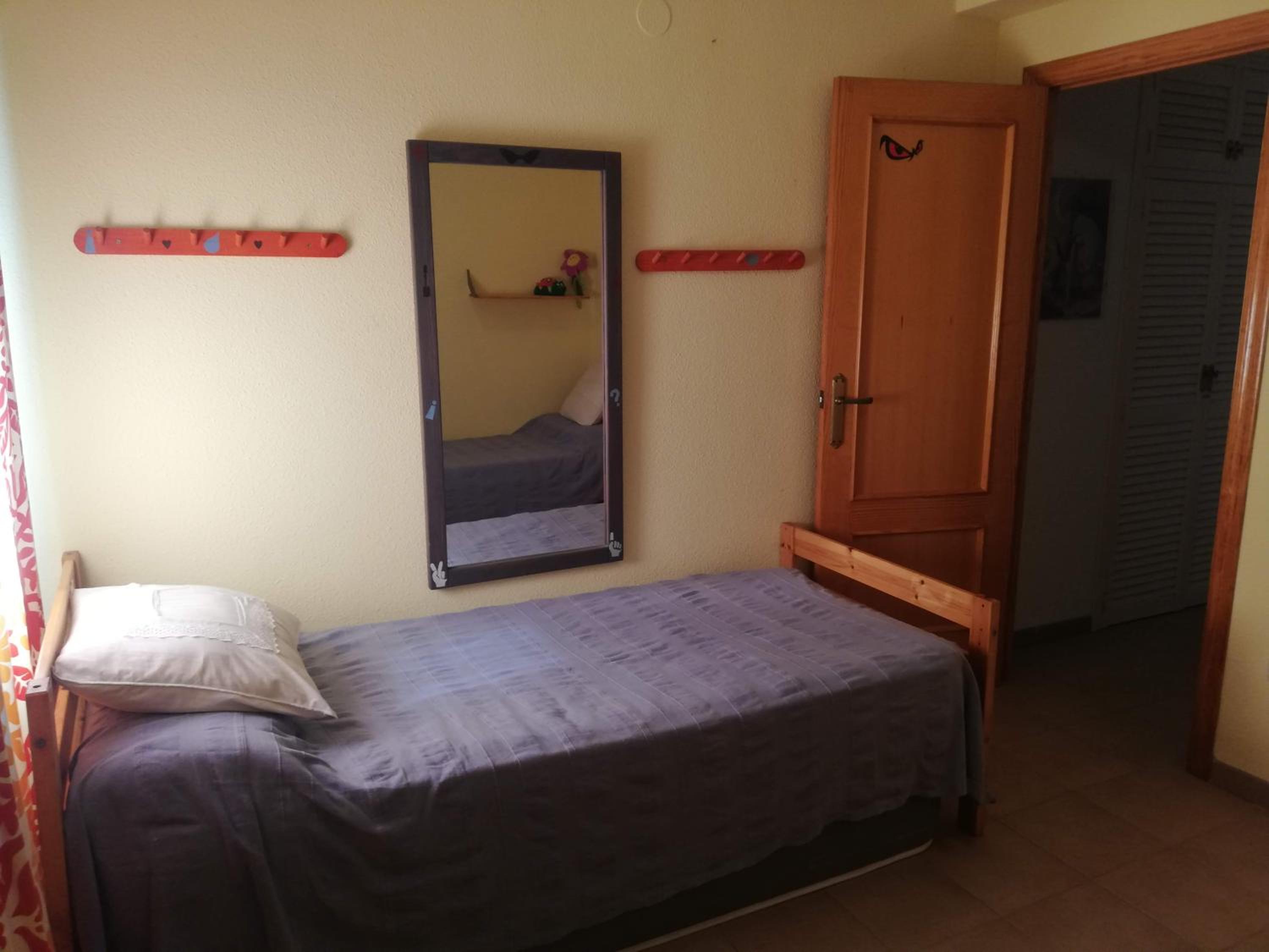 Apartamento con vista al jardín