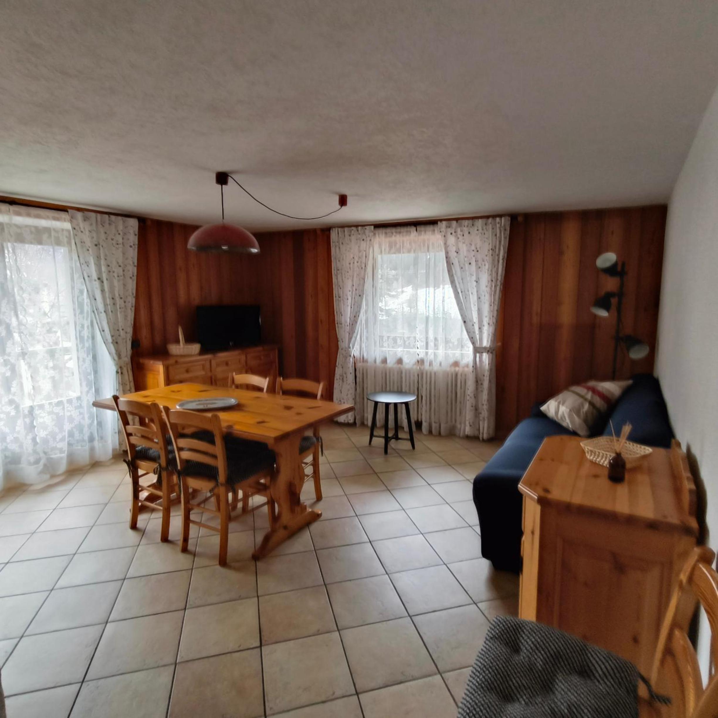 Two-Bedroom Apartment with Balcony and Terrace