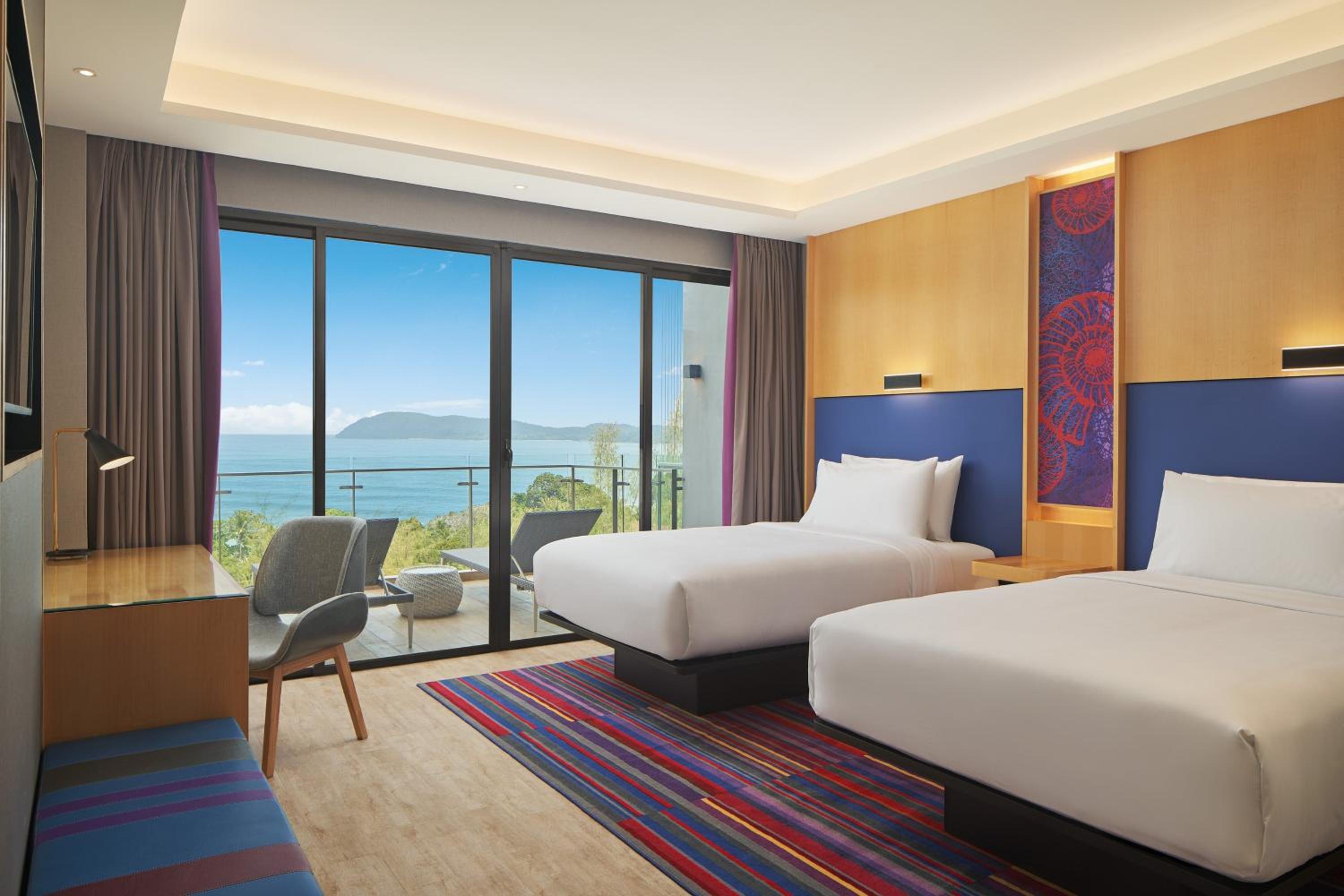 Sea View, Balcony, Guest room, 2 Single - Photo 3