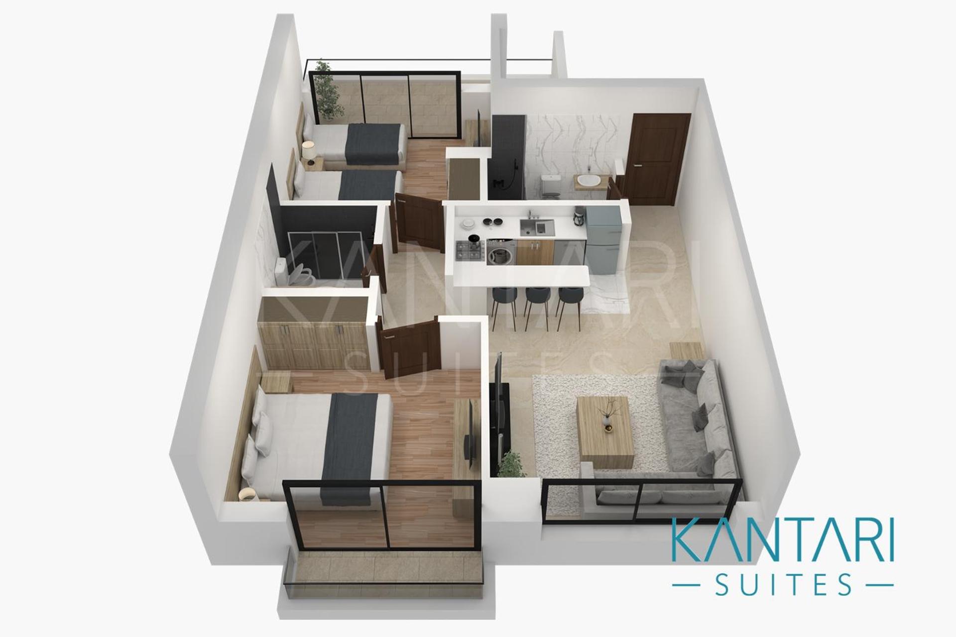 Two-Bedroom Apartment