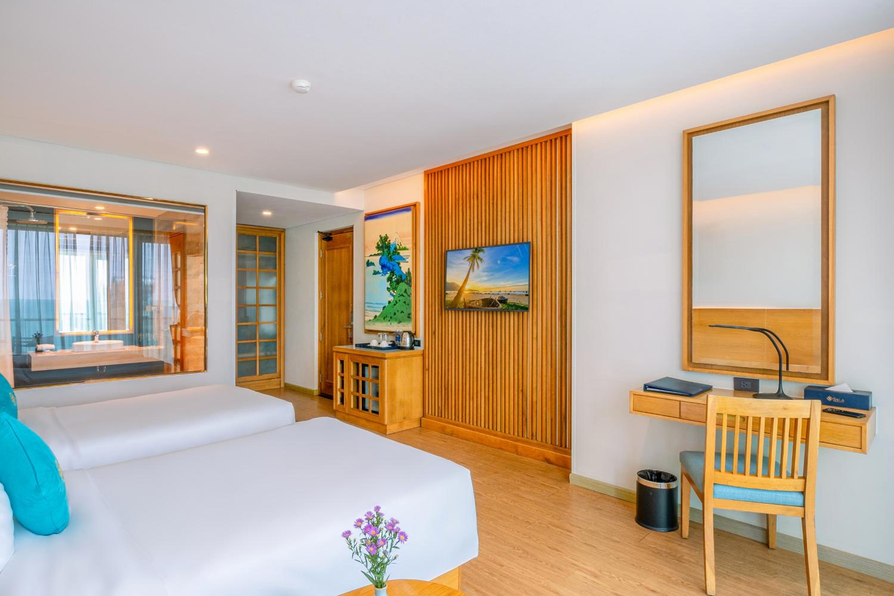 Special Offer - Deluxe Twin Room with Partial Sea View - Photo 6